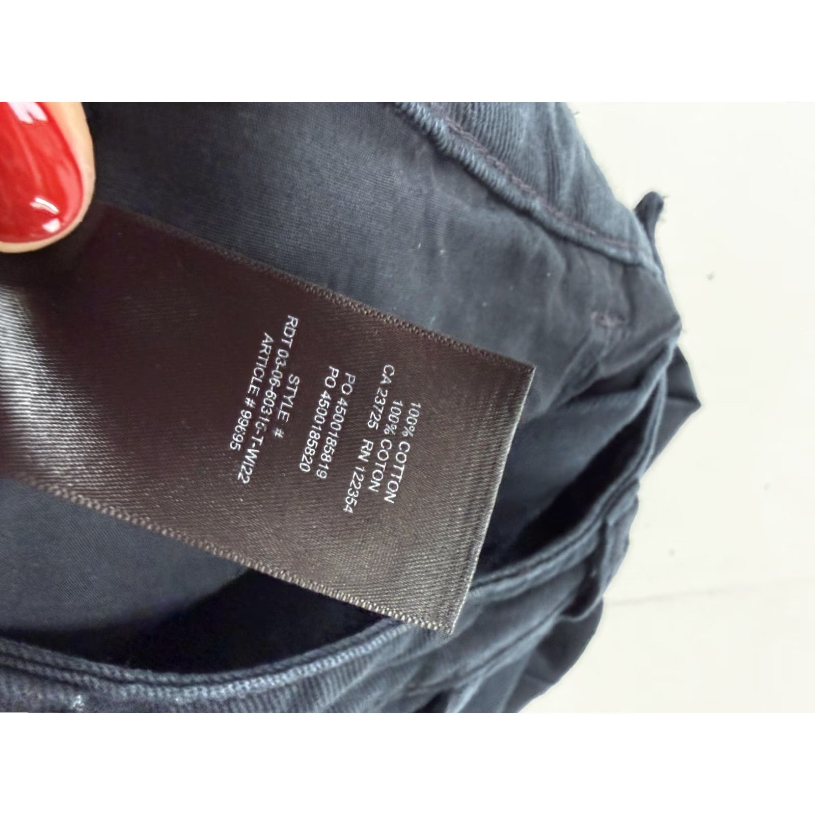 TNA Tna Pants Womens 10 Black Carpenter Straight Leg Cotton Twill Workwear Aritzia Size 32" / US 10 / IT 46 - 6 Thumbnail