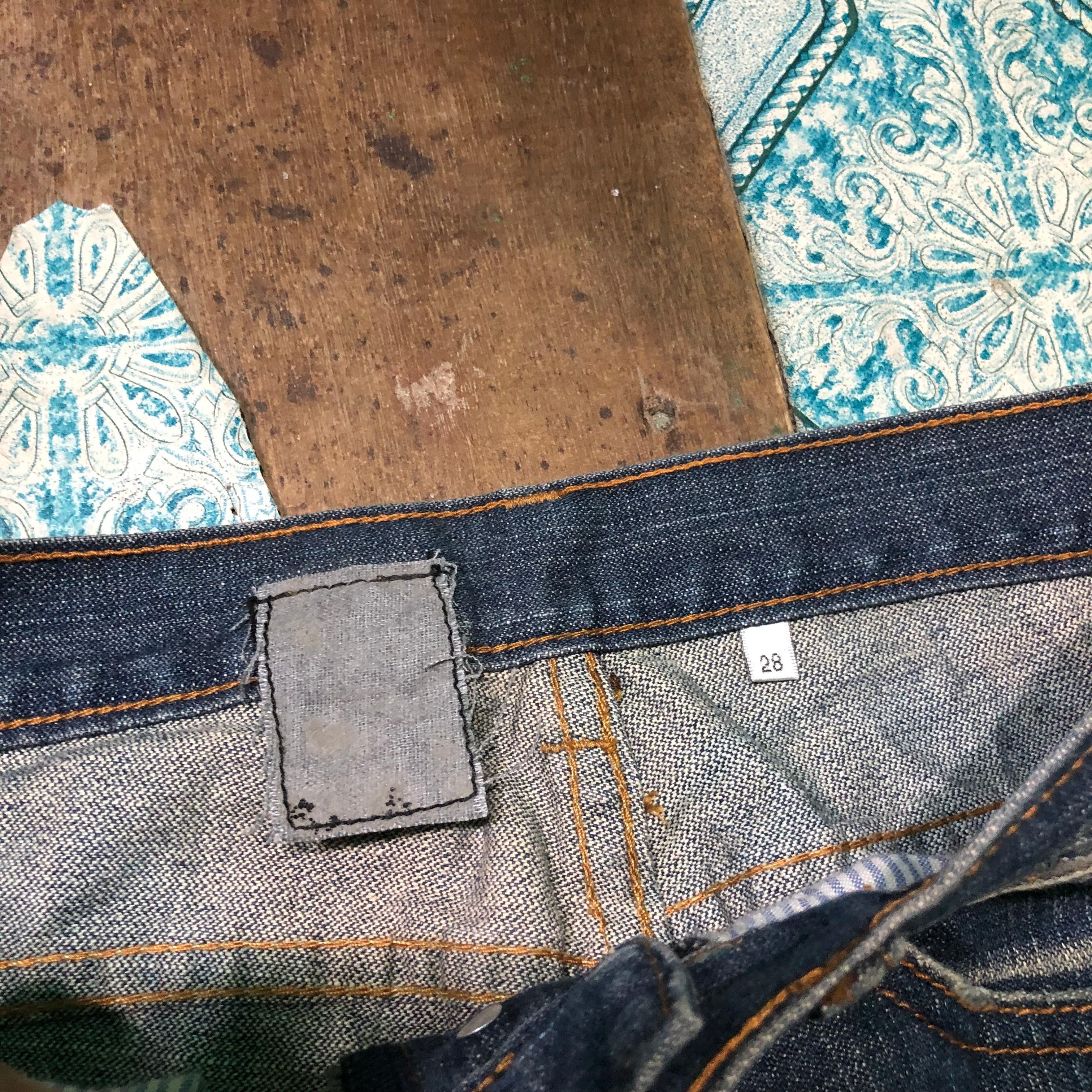 Dior Dior Scrible Distressed Jeans by Hedislimane Size US 28 / EU 44 - 3 Thumbnail