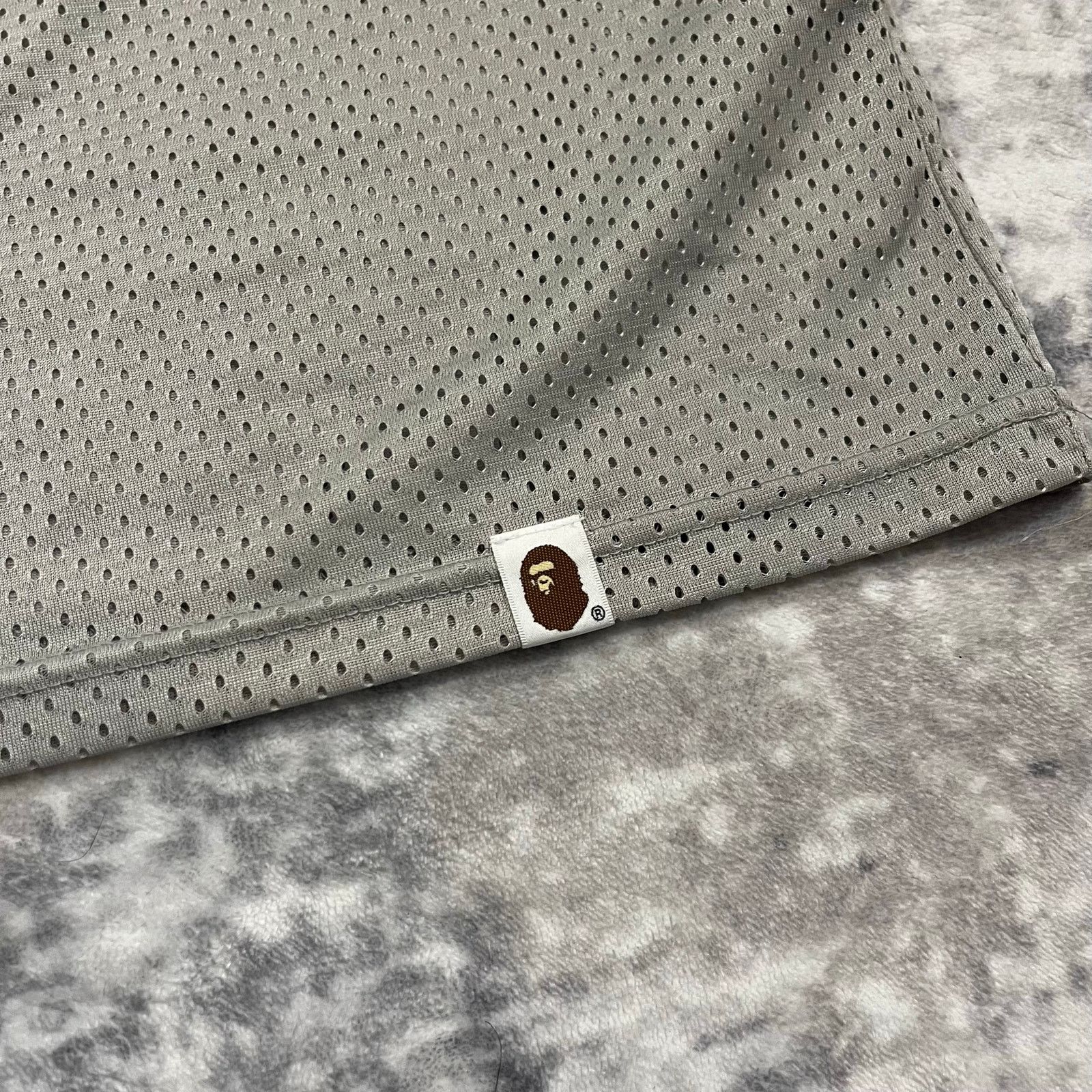 Bape × Comme des Garcons Authentic Bape x Comme Des Garçons Mesh Football Jersey L Size US L / EU 52-54 / 3 - 8 Thumbnail