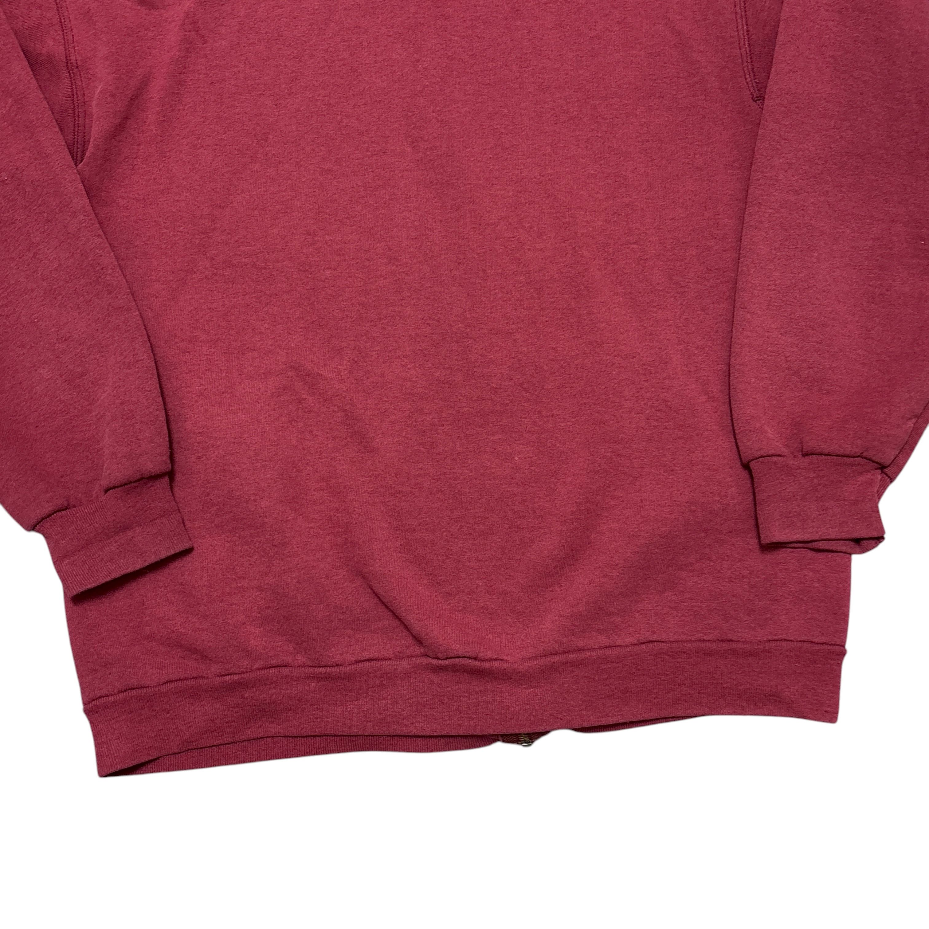Fruit Of The Loom Vintage Blank Hoodie 90s Fruit Of The Loom Made In Usa Size US L / EU 52-54 / 3 - 15 Thumbnail