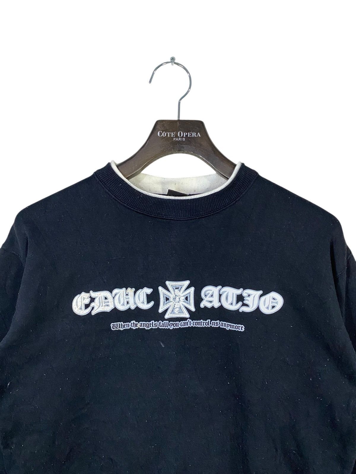 Beaumere Vintage y2k beaumere cross sweatshirt crewneck back hit Size US M / EU 48-50 / 2 - 5 Thumbnail