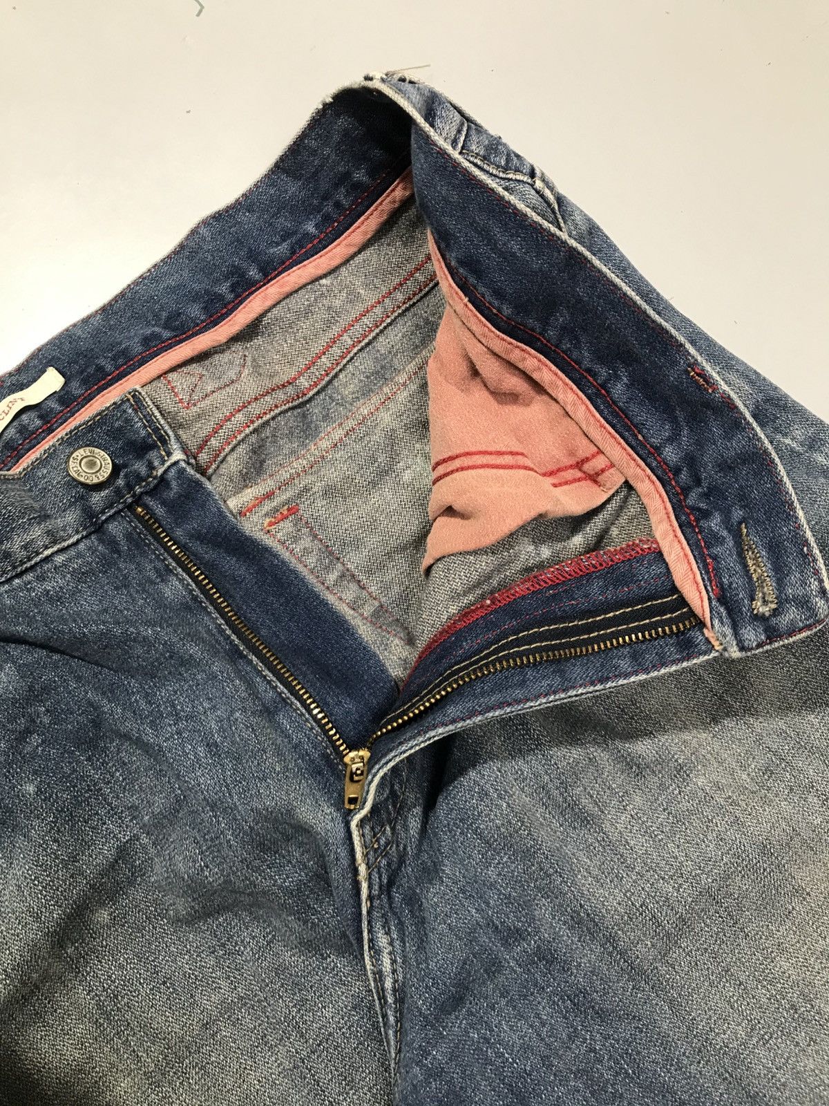 Levi's Vintage Levi’s clint buckle belt denim Size US 36 / EU 52 - 5 Thumbnail