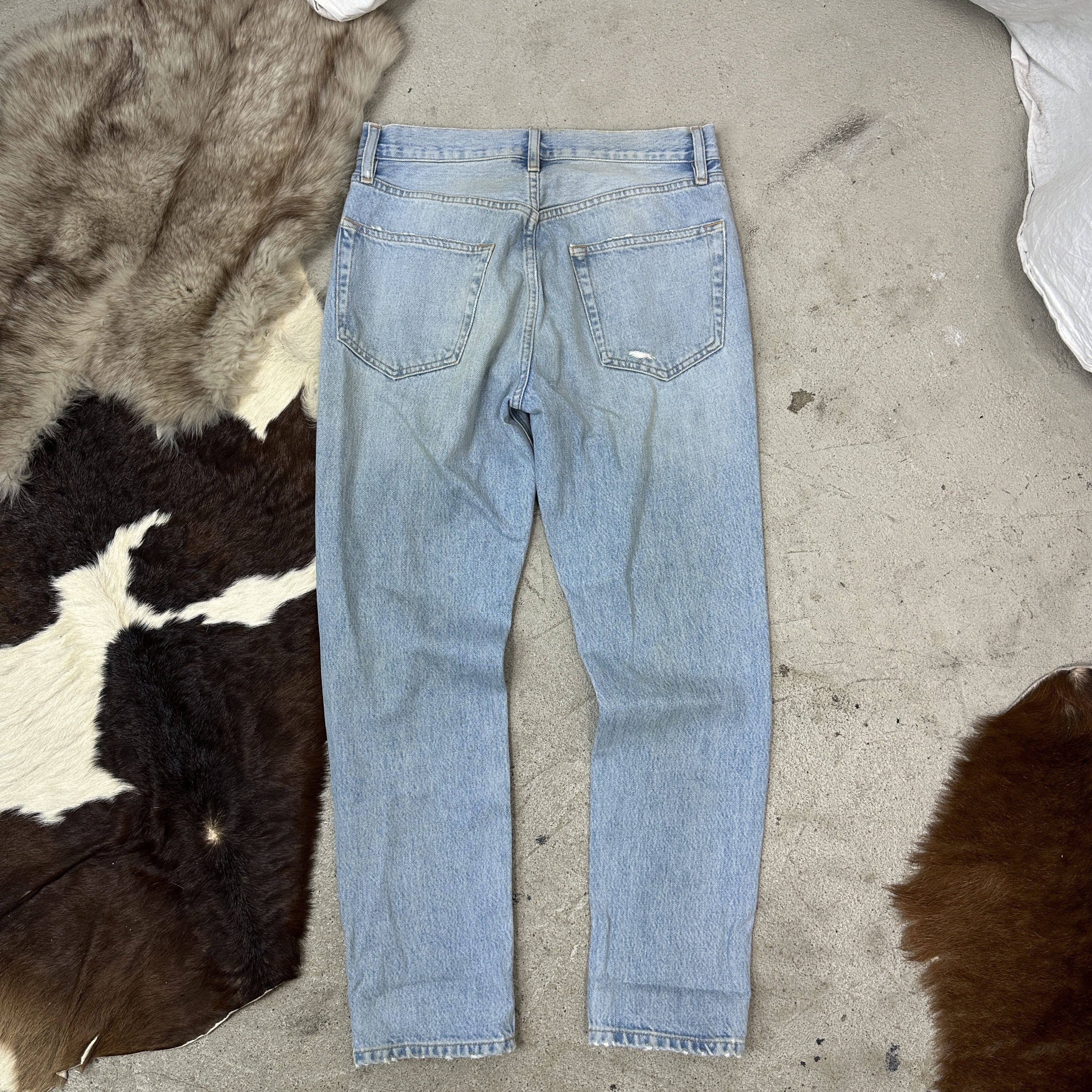 Frame Vintage Denim Distressed Skinny Women's Jeans Y2K Size 24" / US 00 / IT 34 - 8 Thumbnail