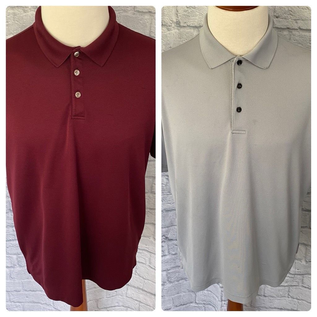 Van Heusen Van Heusen & Ben Hogan men XL Dri Fit short sleeve polo shir Size US XL / EU 56 / 4 - 1 Thumbnail