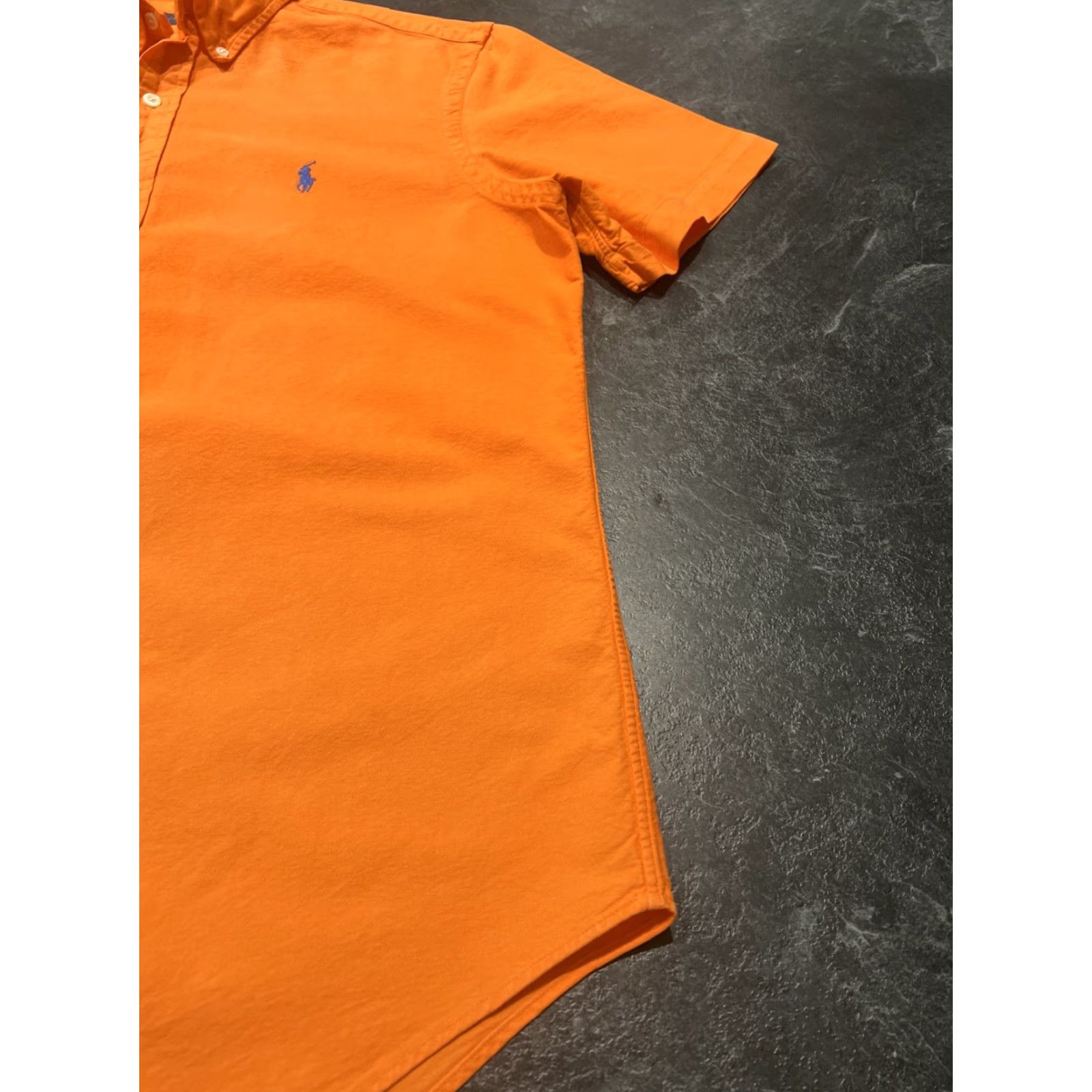Ralph Lauren Ralph Lauren Mens Orange Color Short Sleeve Button-Up Shirt M Spring Casual Professional Colorful Short Sleeve Button-Up Shirt Mens Size US M / EU 48-50 / 2 - 2 Thumbnail