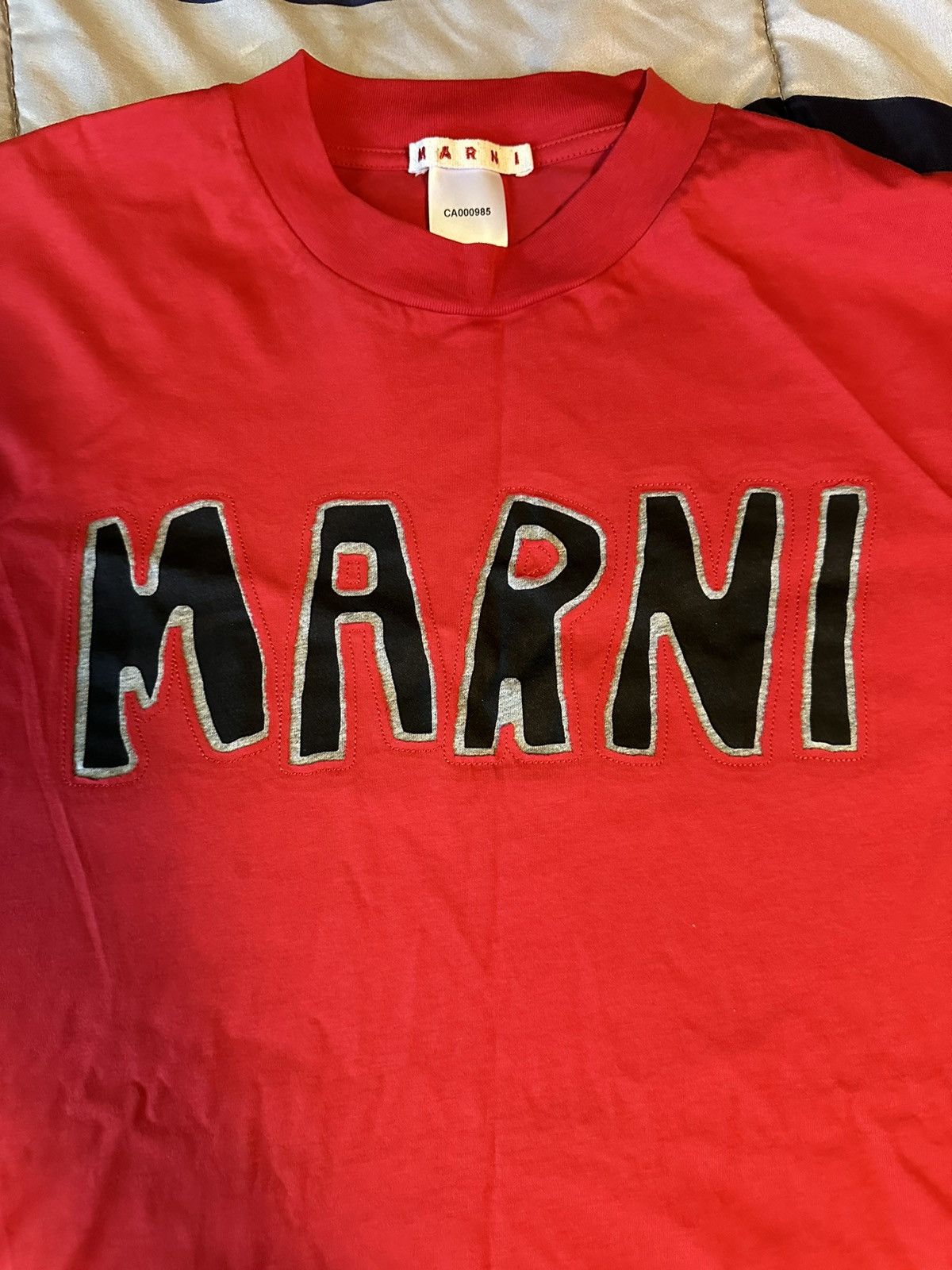 Marni Marni Logo Tee Size US L / EU 52-54 / 3 - 2 Thumbnail