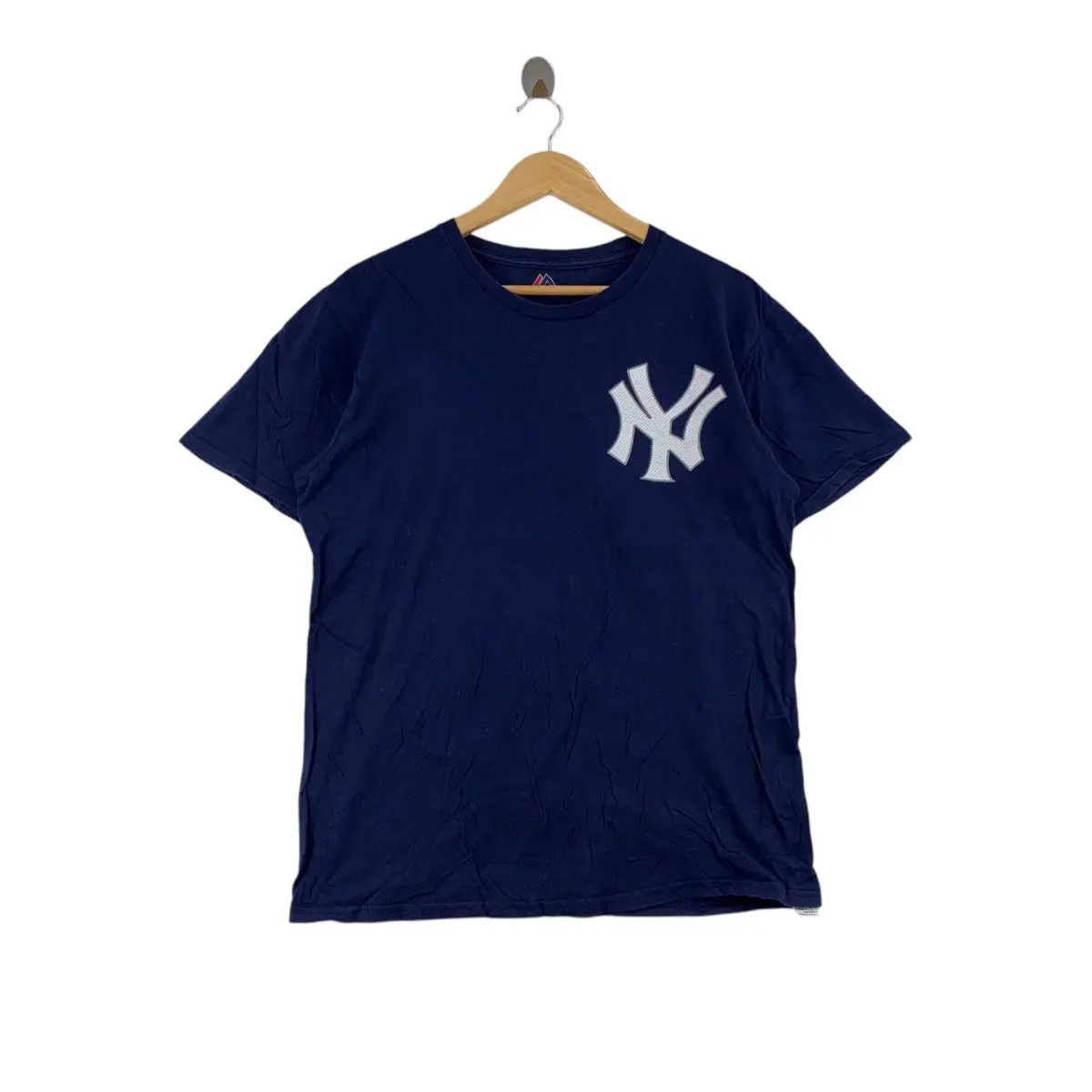 MLB MLB NEW YORK YANKEES Masahiro Tanaka Tee Shirt Top Baseball Size US M / EU 48-50 / 2 - 4 Thumbnail
