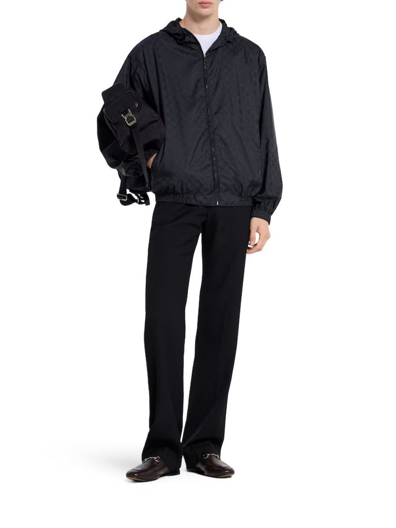 Gucci NYLON JACKET WITH ALLOVER GG LOGO Size US M / EU 48-50 / 2 - 1 Thumbnail