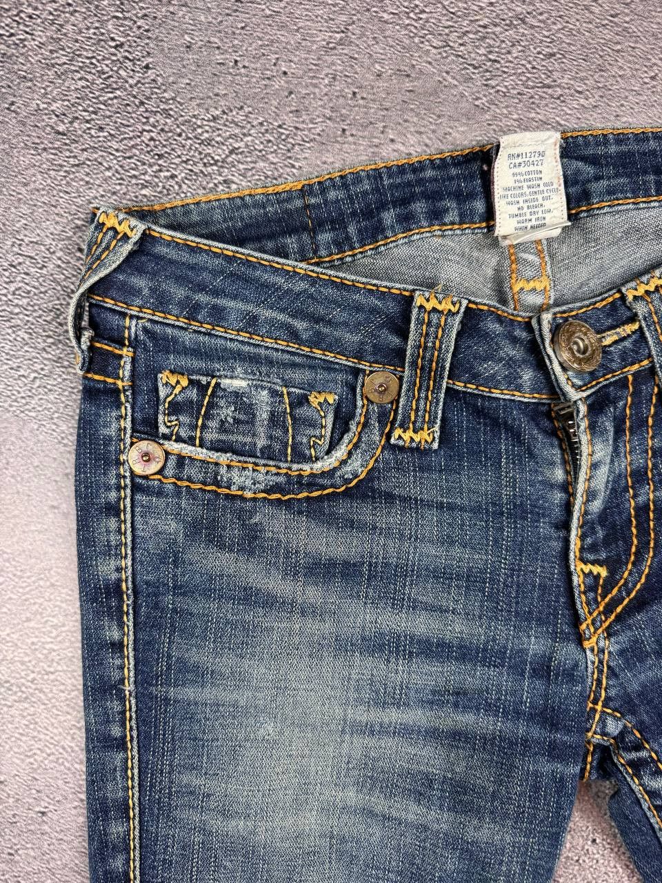 Other True Religion vintage USA Low Rise Super Flare jeans Size 28" / US 6 / IT 42 - 9 Thumbnail