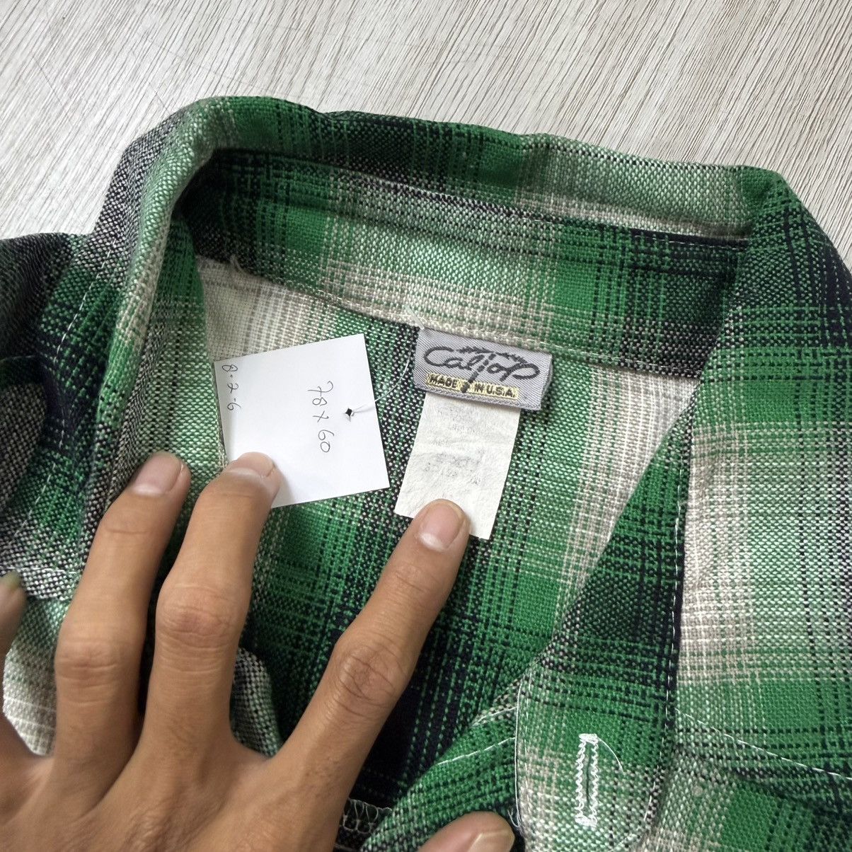 Vintage CALTOP USA veterano flannel shirt Size US XXL / EU 58 / 5 - 4 Thumbnail