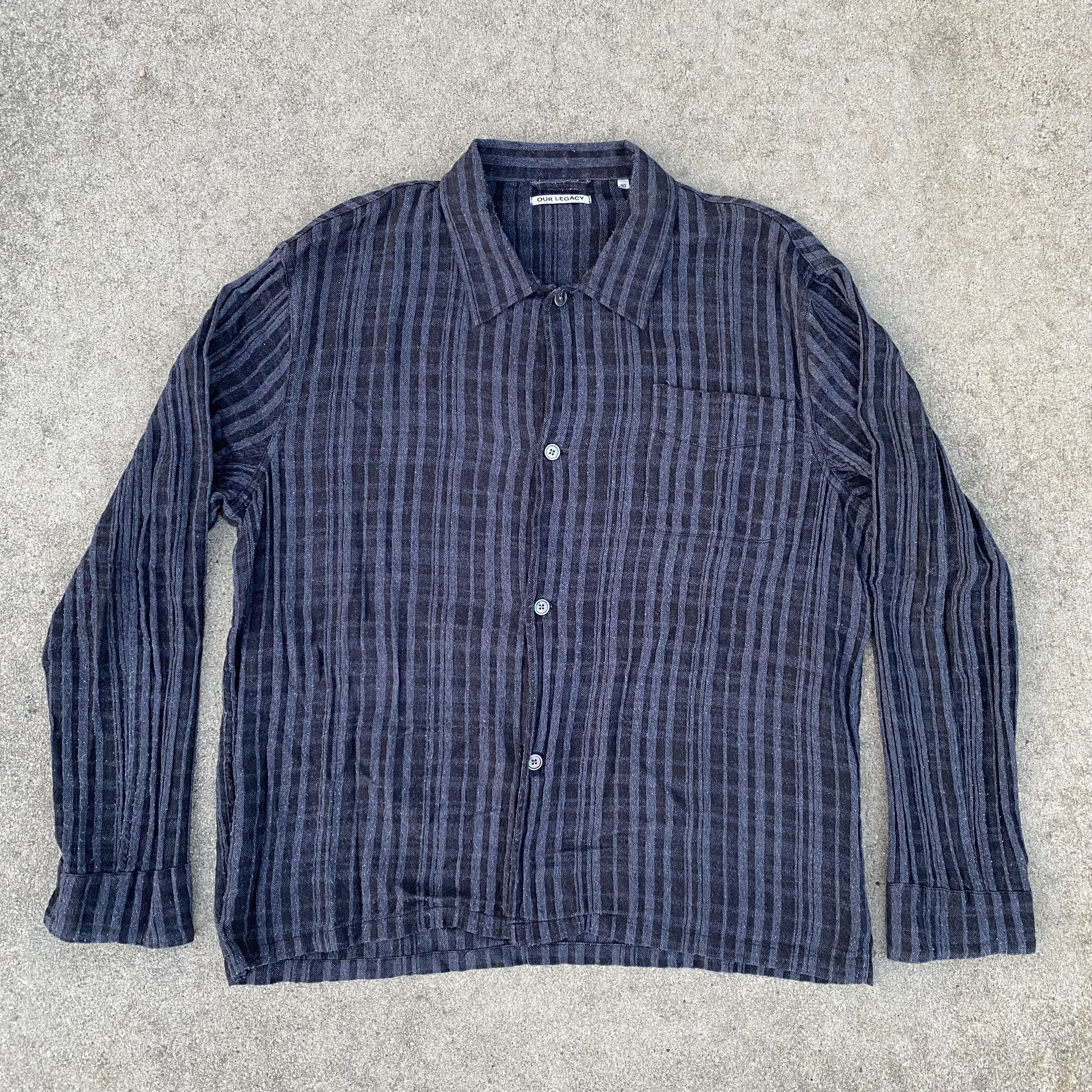 トップス our legacyCLOTH CHECK DARLING SHIRT 46 Our Legacy Darling Check Shirt | lncc | REVERSIBLE