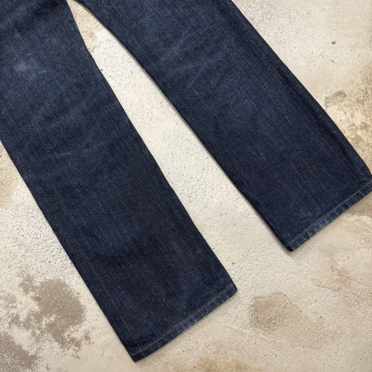 Levi's Vintage Y2K J41 Dark Indigo Denim Levis Women Pants Size 29" - 10 Thumbnail