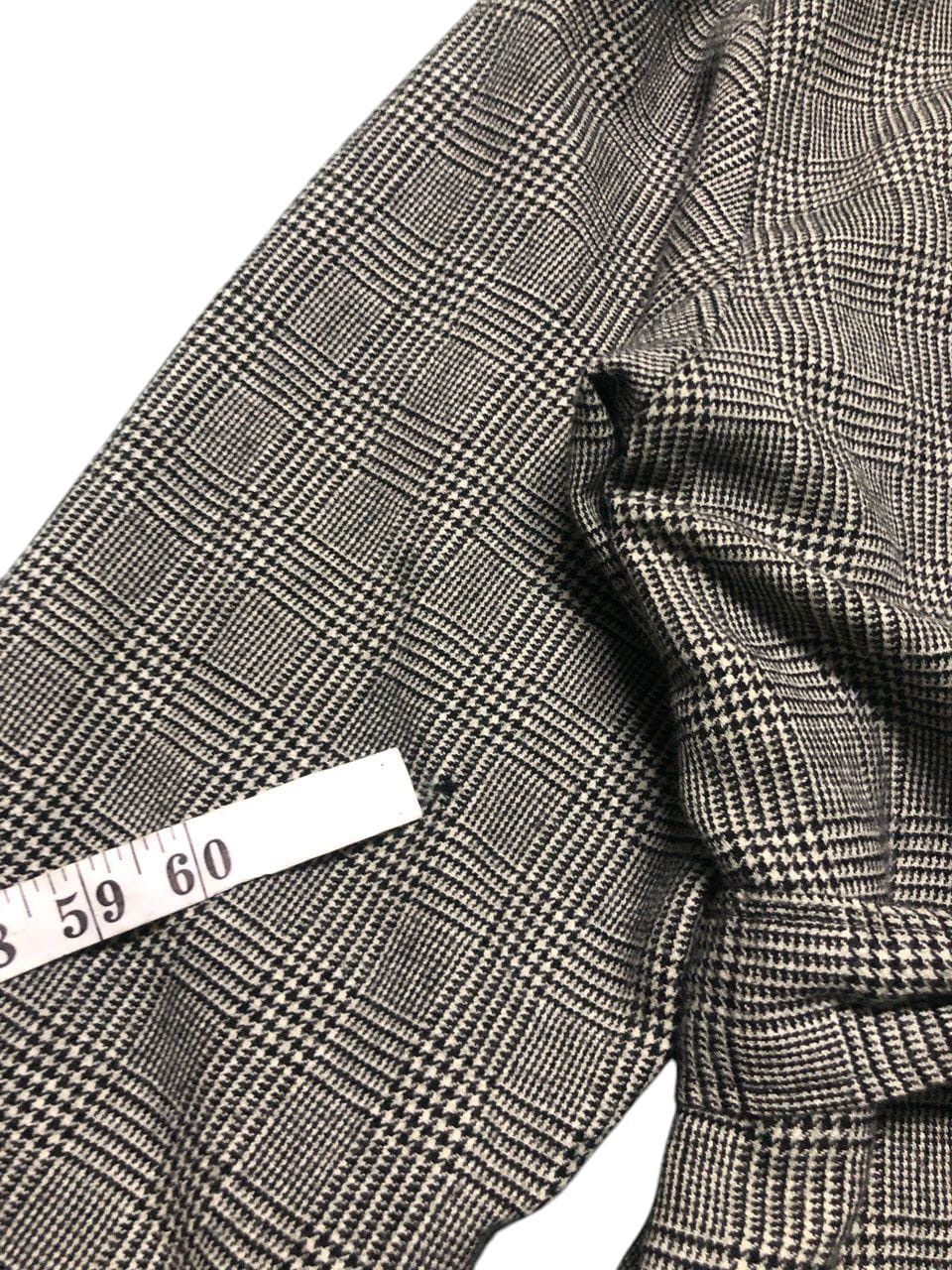 Kenzo × Vintage VINTAGE KENZO PARIS ROBE CHECKED BELTED BUTTONLESS LONG COAT Size US M / EU 48-50 / 2 - 15 Thumbnail