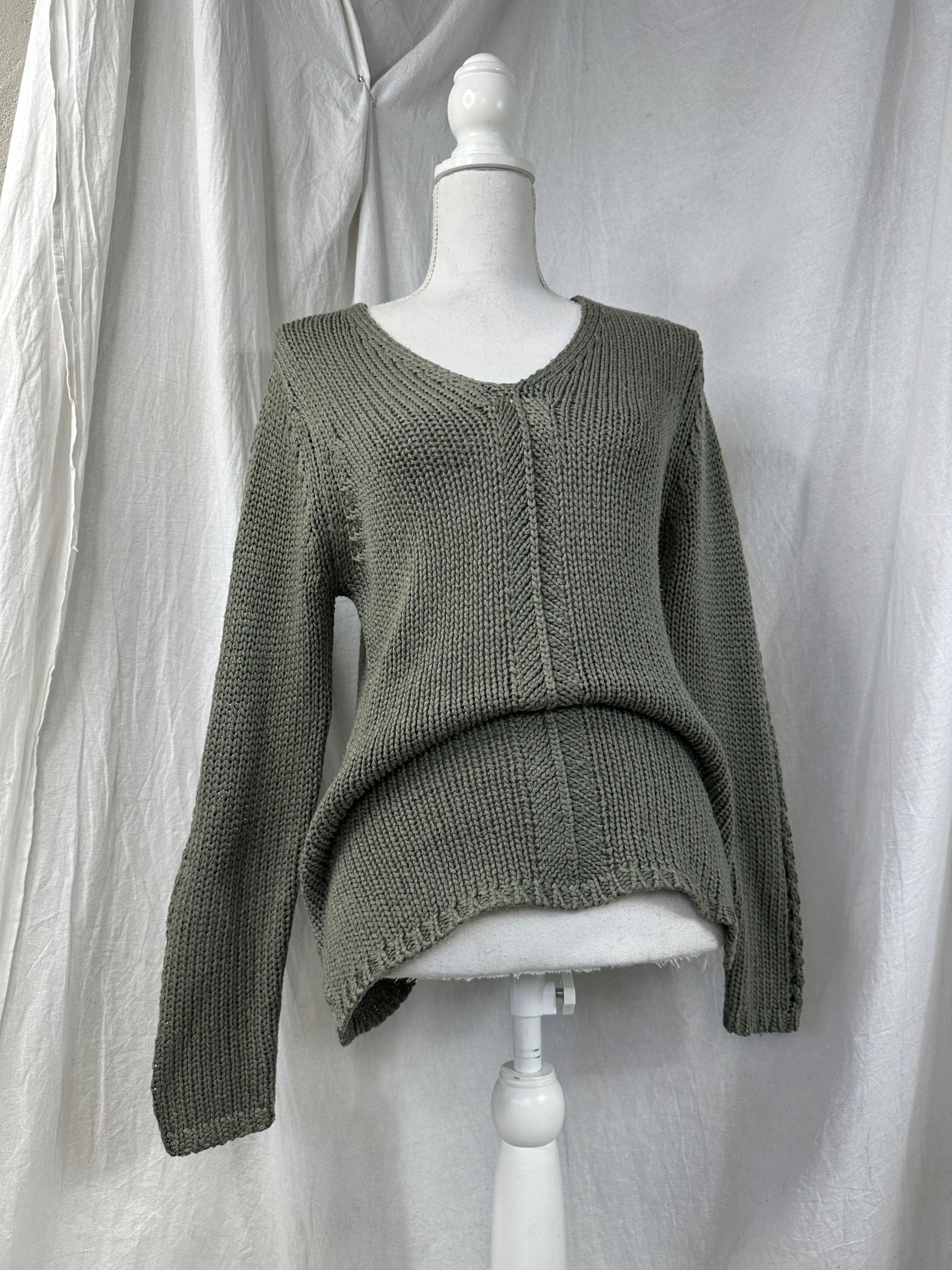 Vintage Vintage Casual Preppy Old Money Mesh Sweater 00s Size US M / EU 48-50 / 2 - 3 Thumbnail