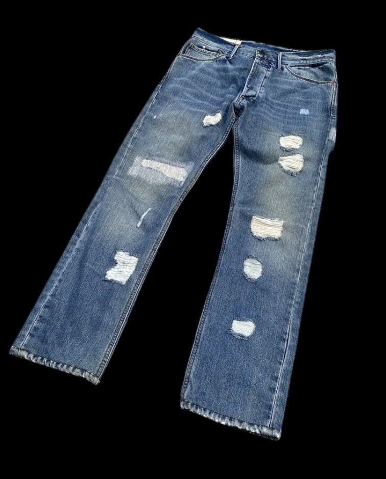 20471120 × 55DSL 55 DSL Mod Pearn Slimfit distressed denim undercover style Size US 30 / EU 46 - 2 Thumbnail