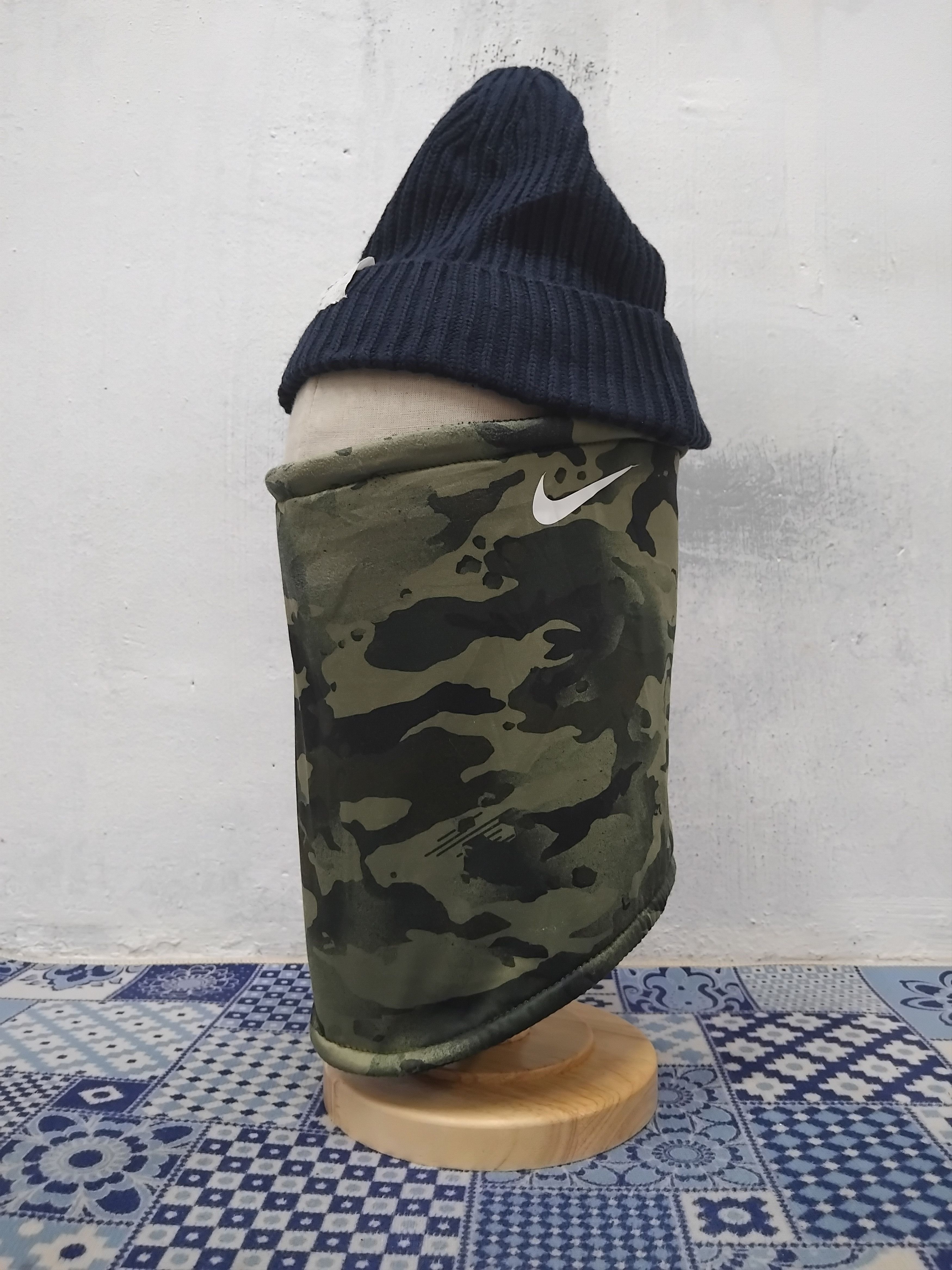 Japanese Brand Nike camouflage colour head mask Size ONE SIZE - 6 Thumbnail