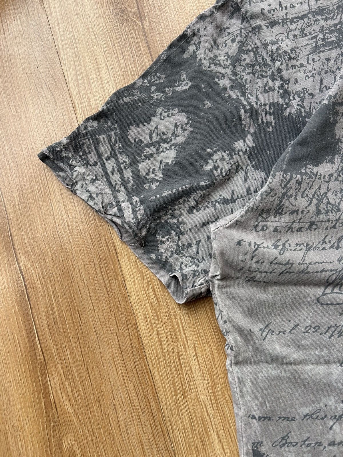 Affliction Vintage Y2K Cyber Affliction All Over Print Distressed Tee Size US XL / EU 56 / 4 - 5 Thumbnail