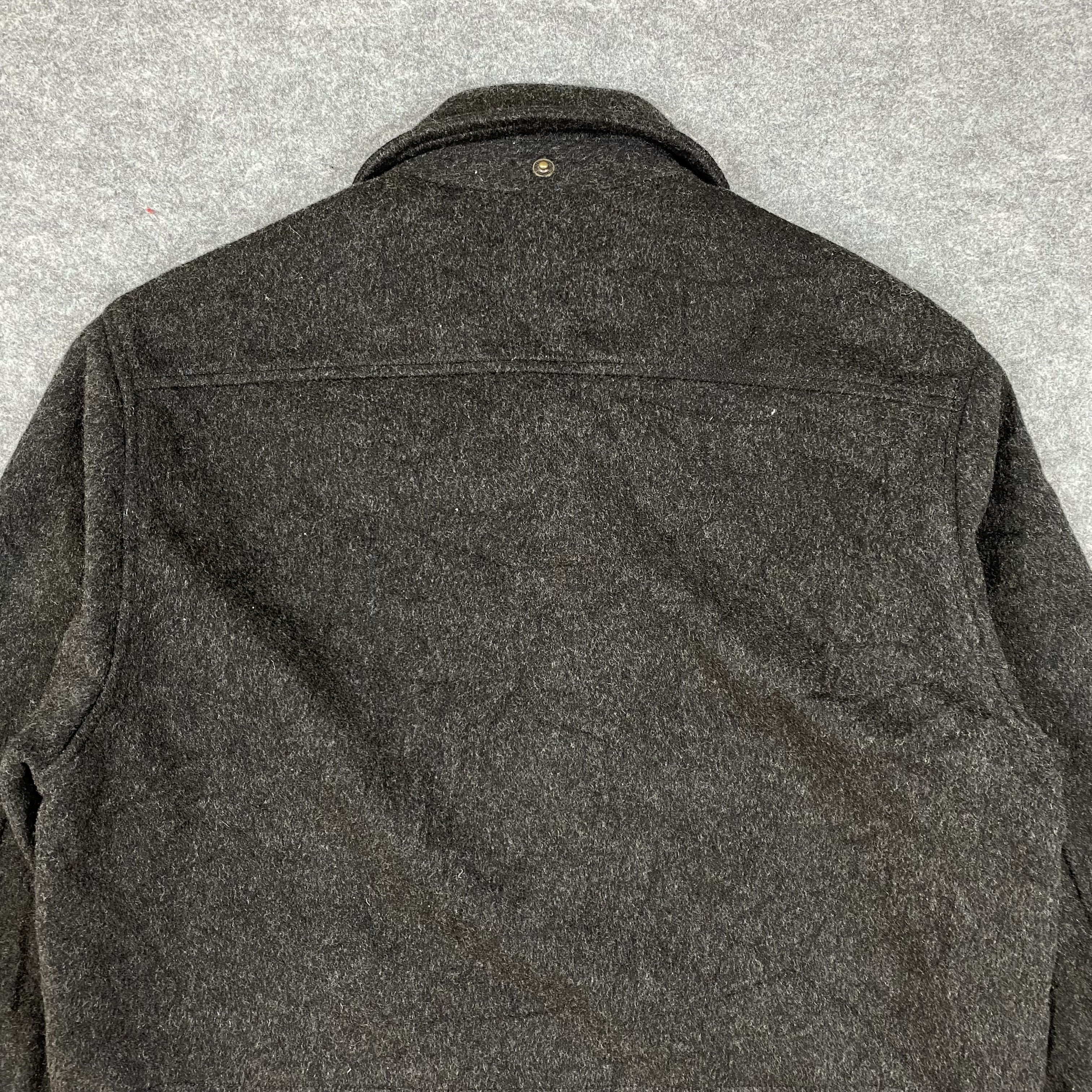 RRL Ralph Lauren vintage 90s polo ralph lauren wool trench coat jacket-J546 Size US M / EU 48-50 / 2 - 10 Thumbnail