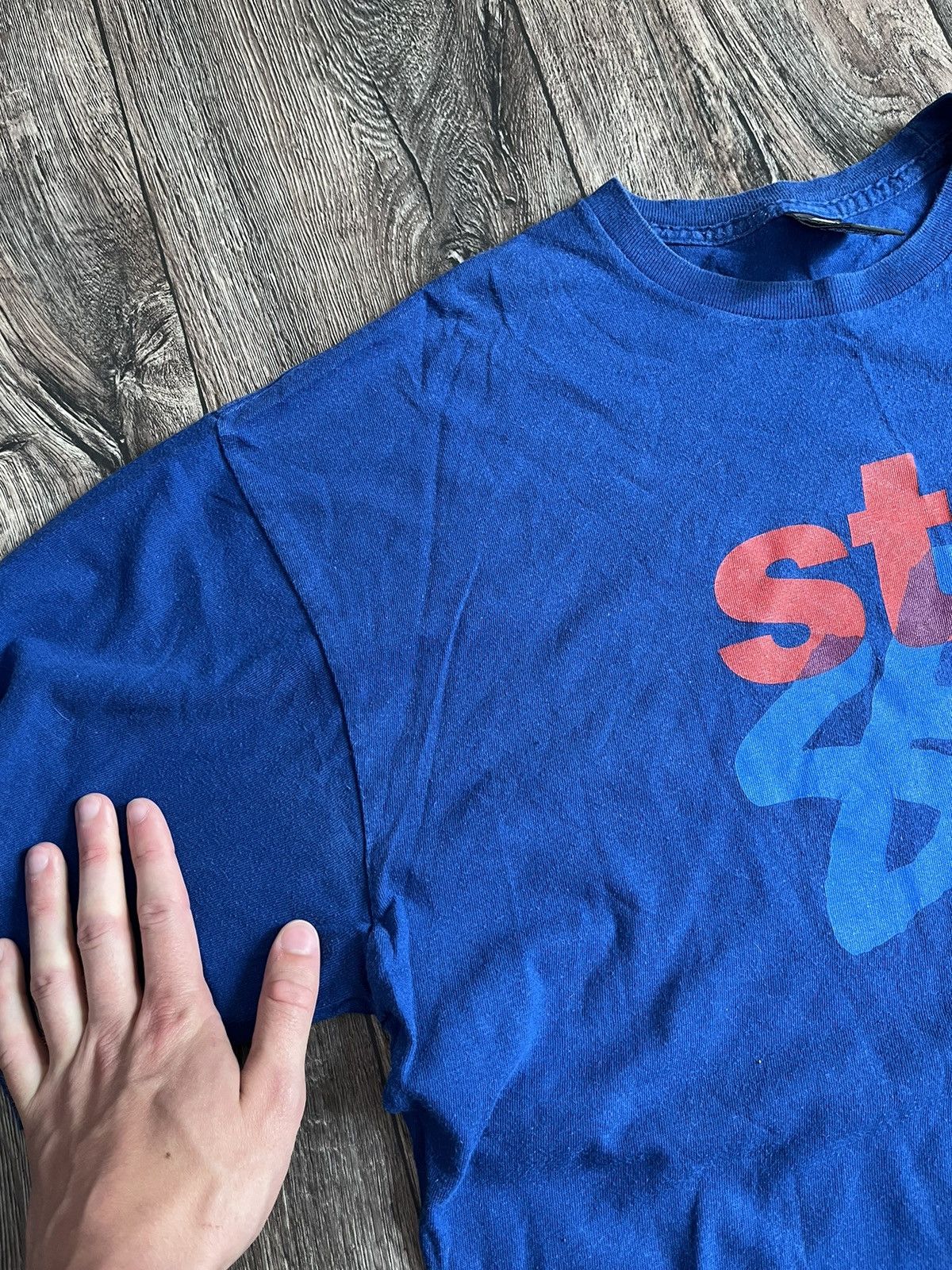 Stussy Stussy Centre Logo T-shirt Size US XL / EU 56 / 4 - 13 Thumbnail