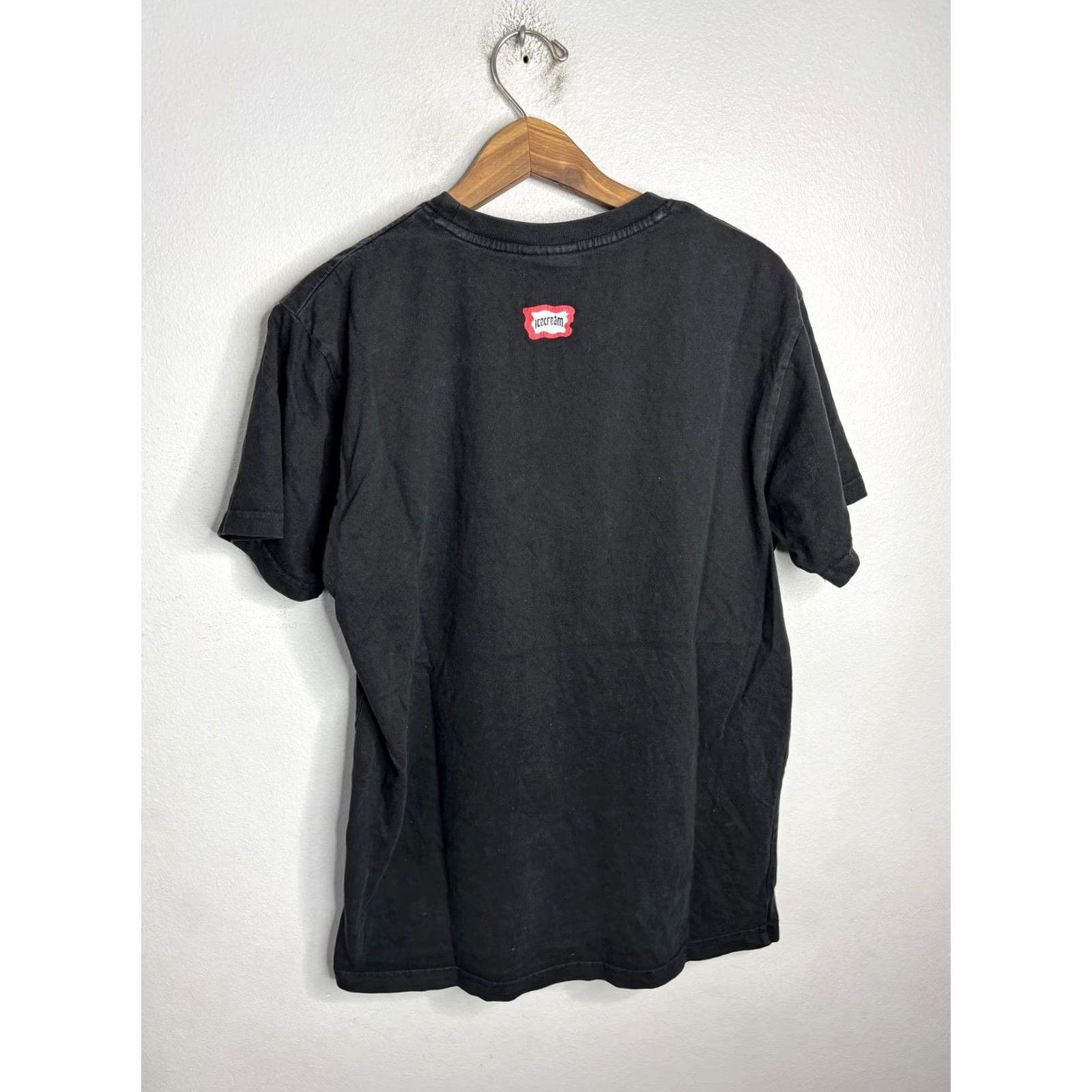 Vintage VINTAGE Icecream Shirt Mens M Black Graphic Cone Cherry Head Tee Skate Streetwear Size US M / EU 48-50 / 2 - 4 Thumbnail