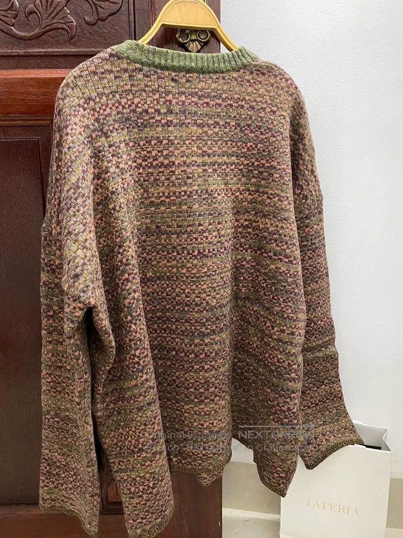 Loewe Loewe Wool knit embroidery Size L / US 10 / IT 46 - 2 Thumbnail