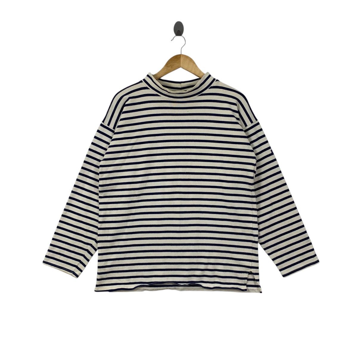 Saint James Vintage SAINT JAMES TRICOTS Made In France Striped Tee Shirt Size M / US 6-8 / IT 42-44 - 1 Thumbnail