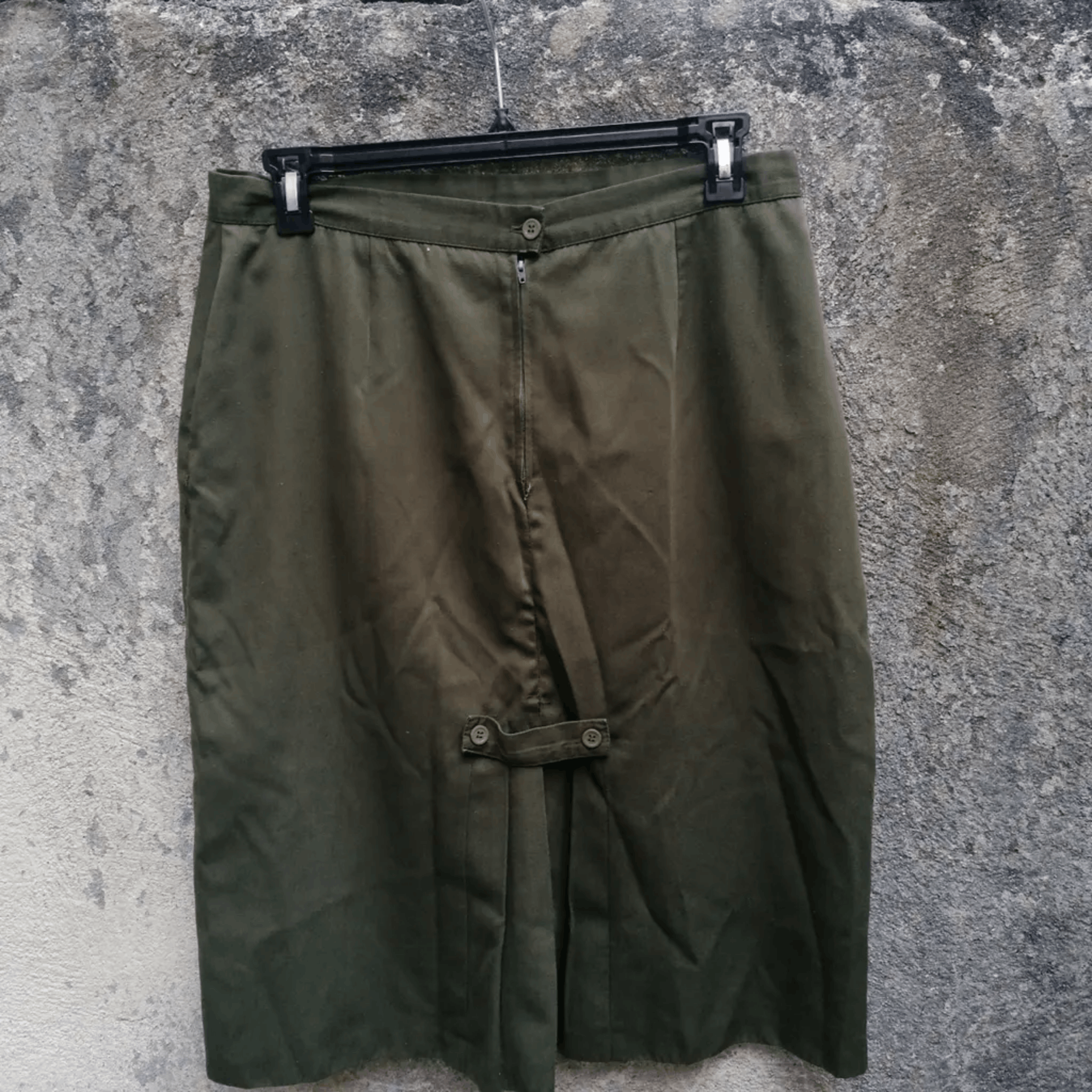 Other Oversized Mid-Length Skirt - Khaki, Size 44 FR Size 32" / US 10 / IT 46 - 1 Thumbnail
