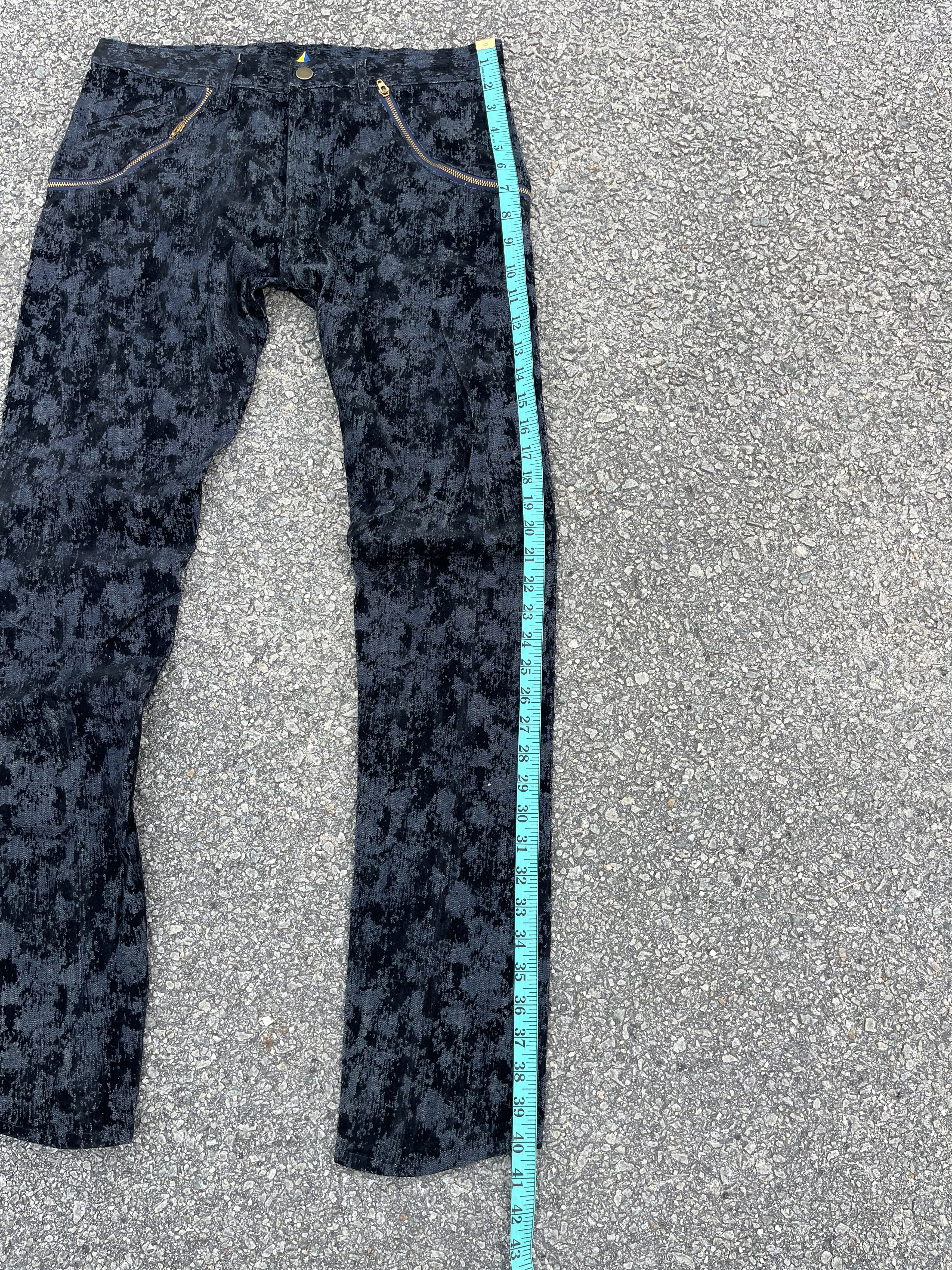 If Six Was Nine × Le Grande Bleu (L.G.B.) stof japanese brand long zipper Satin Project Rare Size US 32 / EU 48 - 10 Thumbnail