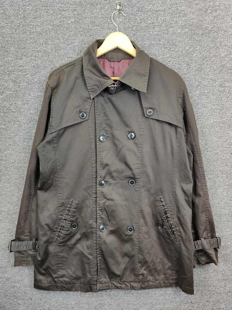 Mossimo Mossimo Double Breasted Bondage Coat Jacket Size US XL / EU 56 / 4 - 1 Thumbnail