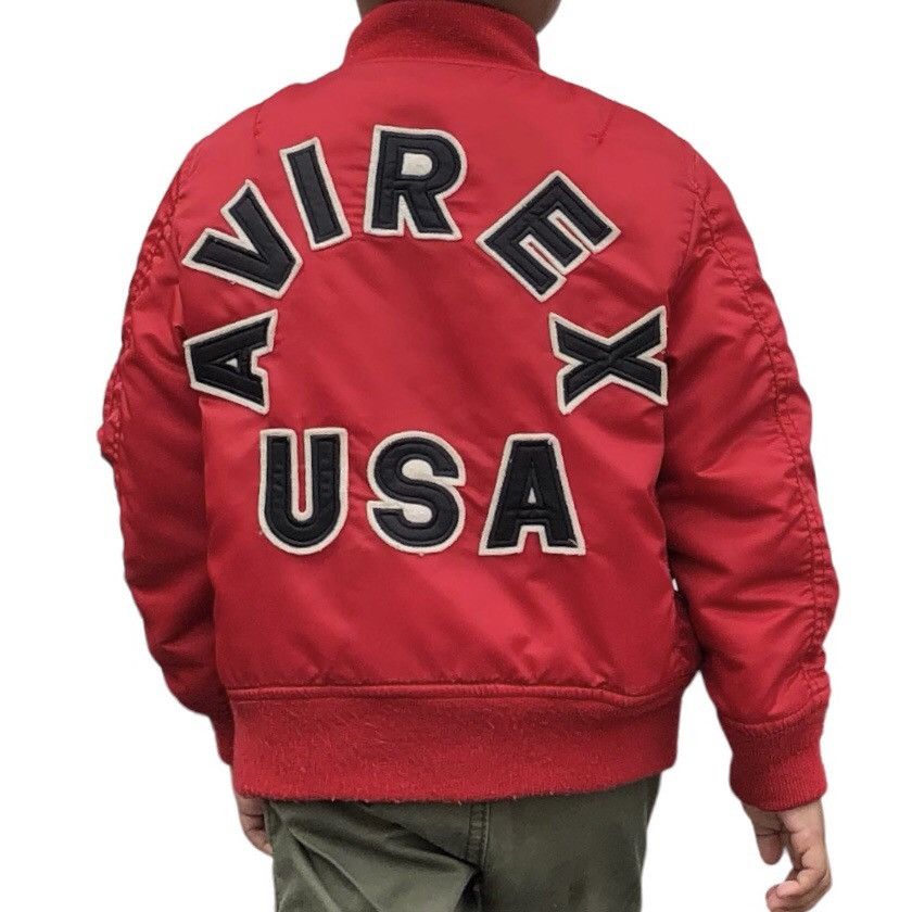 Avirex Avirex Kids Intermediate Ma-1 Bomber Jacket Size US XXS / EU 40 - 2 Thumbnail