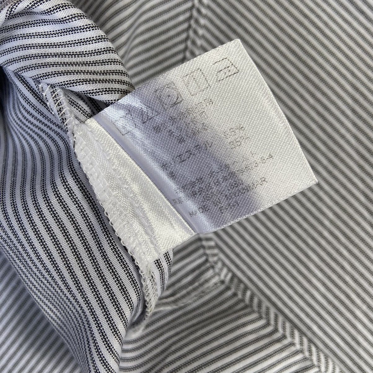 Yohji Yamamoto Sacsny by Yohji Yamamoto Stripe Long Sleeve Button Up Shirt Size US XL / EU 56 / 4 - 5 Thumbnail