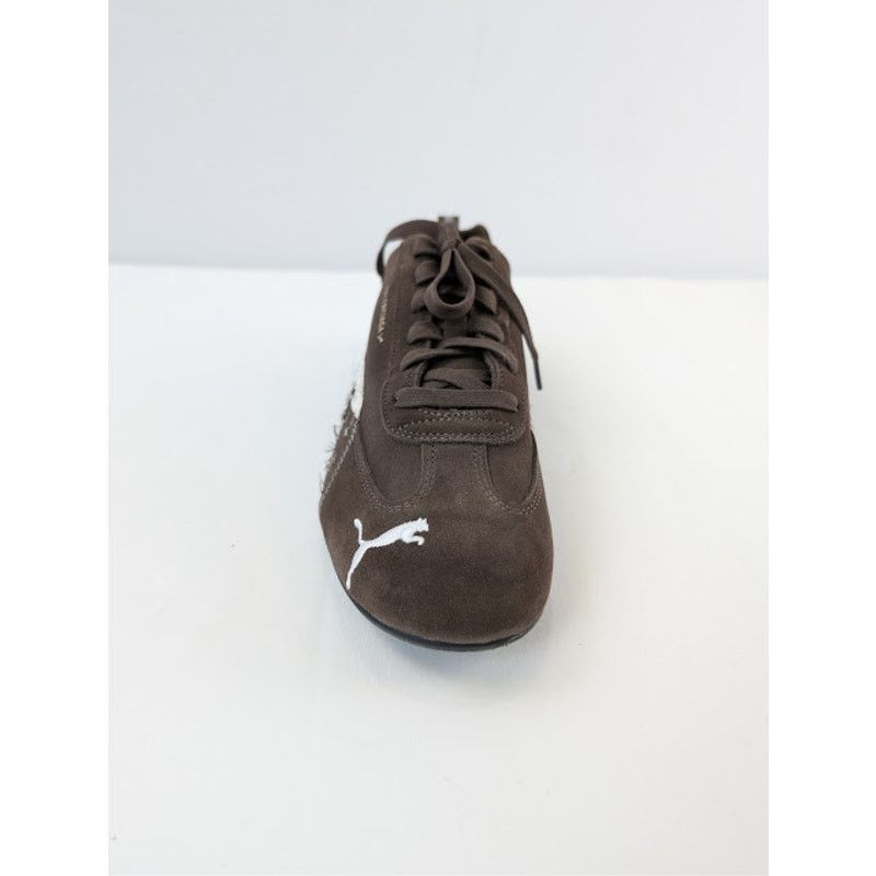 Balenciaga × Puma o1rshd1 Q:3 / Speedcat Destroyed Low Top Sneaker in Brown Size US 11 / EU 44 - 13 Thumbnail