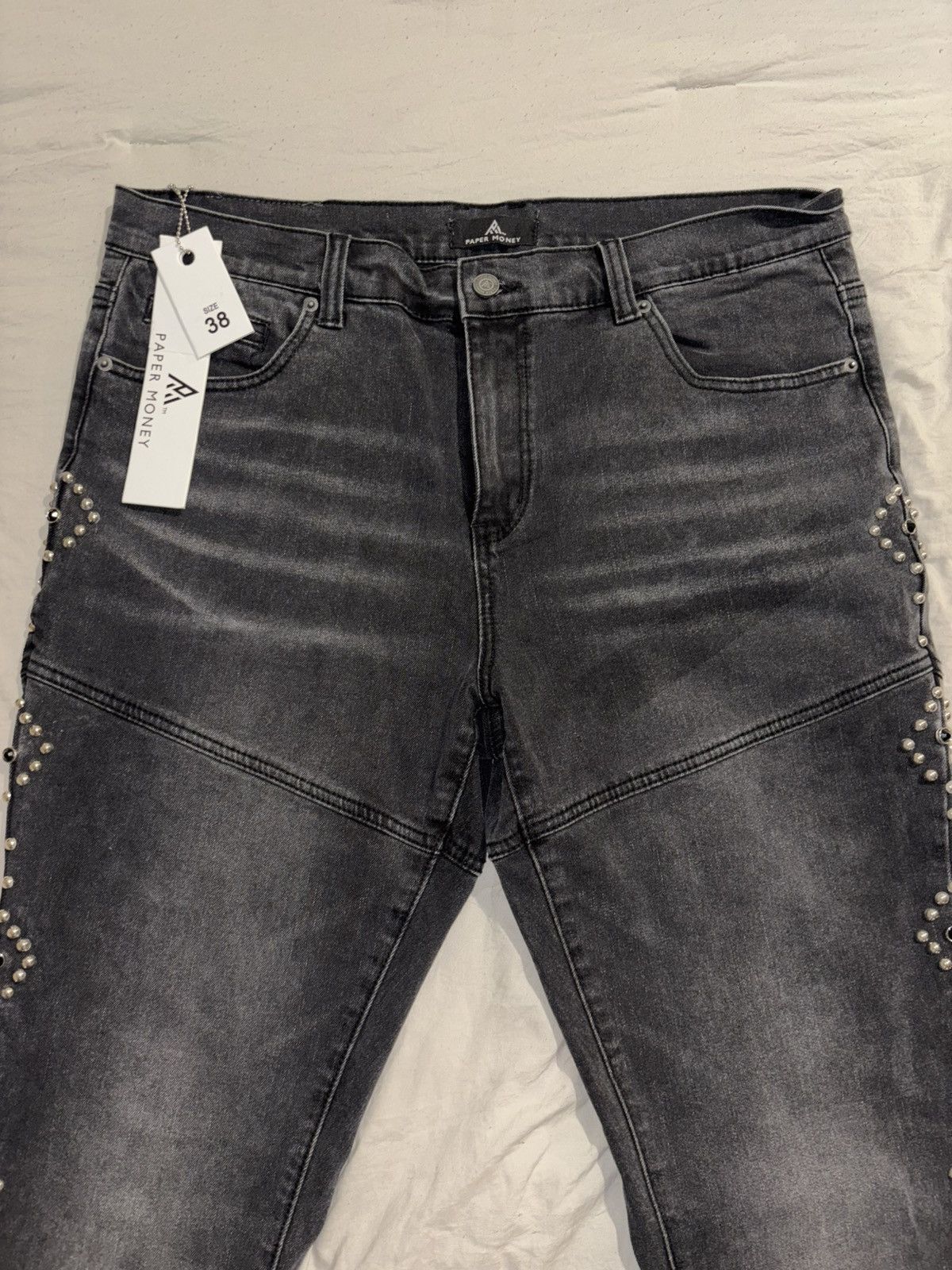 Other Paper money denim jeans Size US 38 / EU 54 - 1 Thumbnail