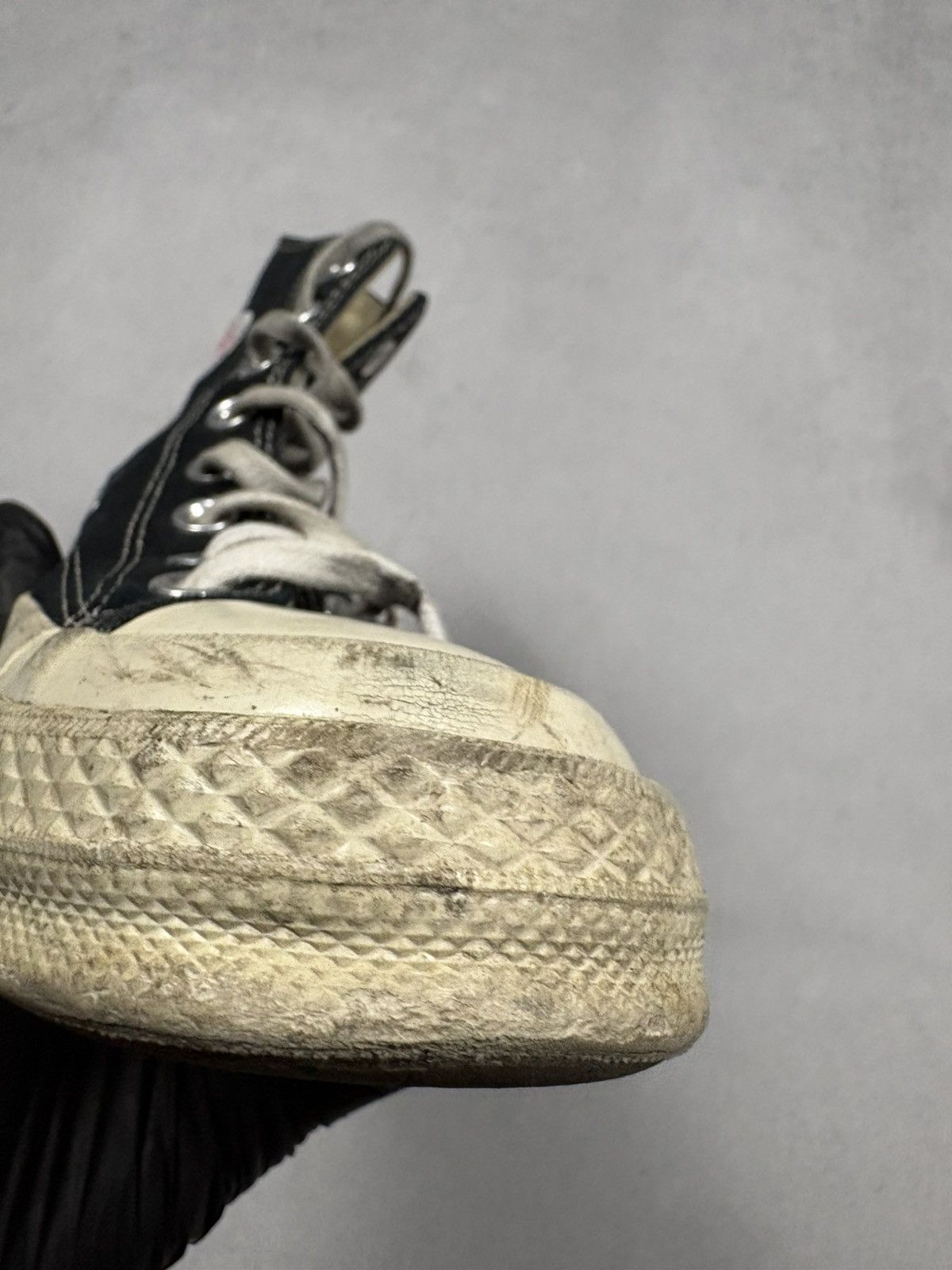 Comme des Garcons Comme des Garcons Converse Hi Top Sneakers Chuck Taylor Size US 7 / EU 40 - 18 Thumbnail