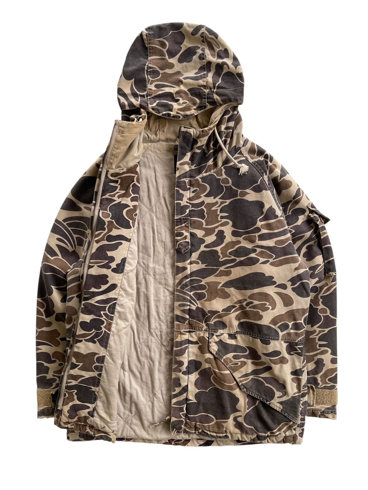 Vintage 90s Duck Camo Hunting Jacket Size US M / EU 48-50 / 2 - 3 Thumbnail