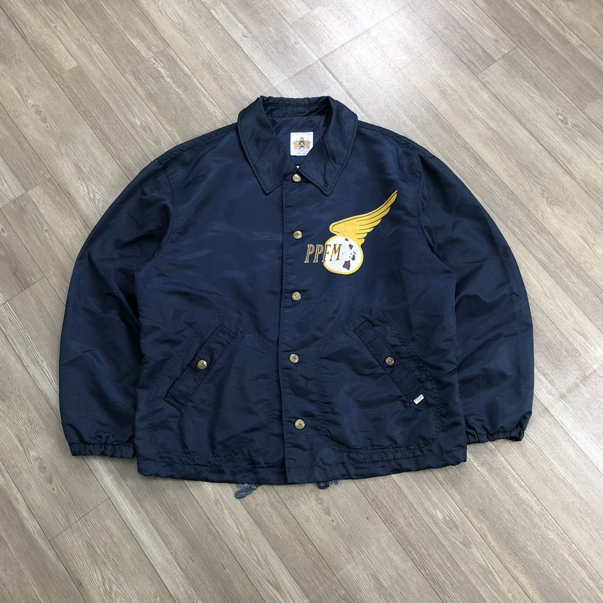 Japanese Brand × PPFM RARE🫦 Vtg PPFM Anthurium Pasific Ocean Clipper Coach Jacket Size US M / EU 48-50 / 2 - 20 Thumbnail