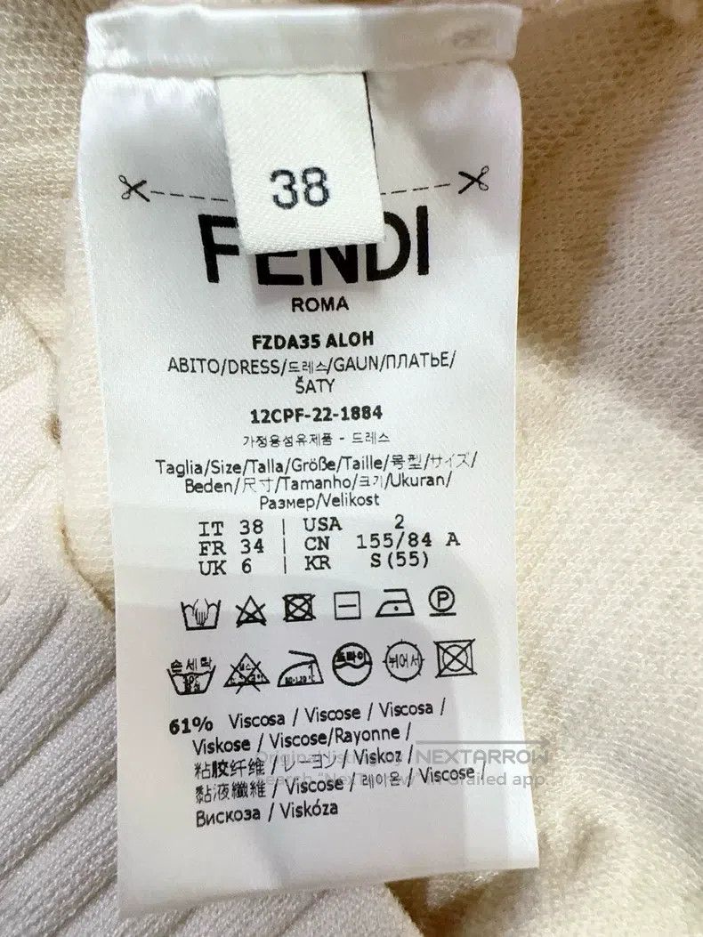Fendi Fendi Dress Size XS / US 0-2 / IT 36-38 - 6 Thumbnail