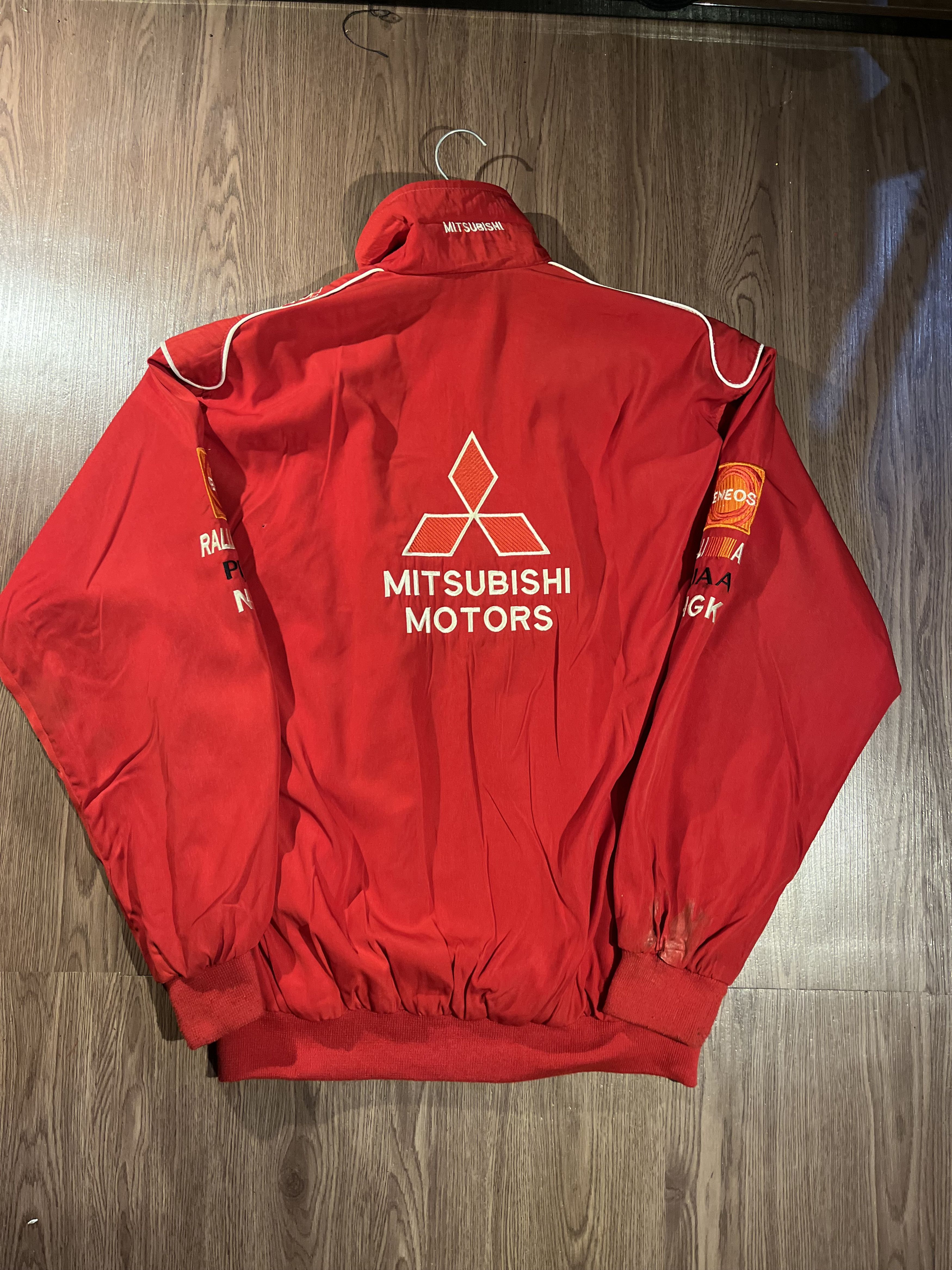 Vintage Mitsubishi Motors Team Racing Jacket Size US XL / EU 56 / 4 - 1 Thumbnail
