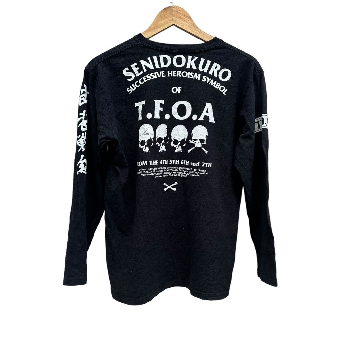 Japanese Brand Vintage t.f.o.a like chrome hearts design Size US M / EU 48-50 / 2 - 1 Thumbnail