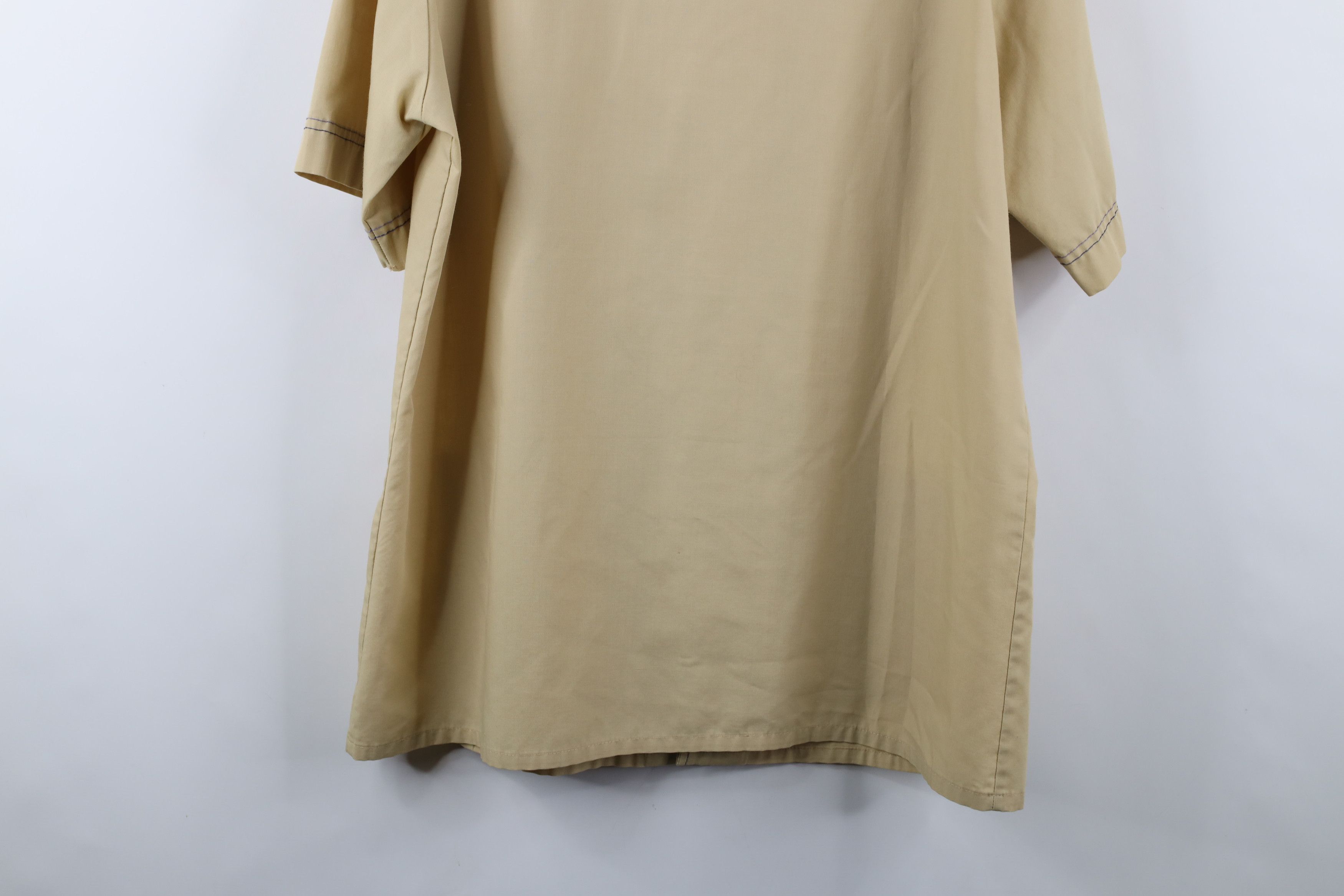 Vintage Vintage 60s 70s Streetwear Short Sleeve Collared Shirt Size US L / EU 52-54 / 3 - 15 Thumbnail