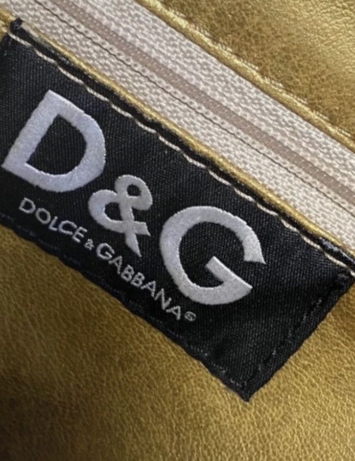 Dolce & Gabbana Dolce & Gabbana D&G Logo Green & Orange Handbag Size ONE SIZE - 3 Thumbnail
