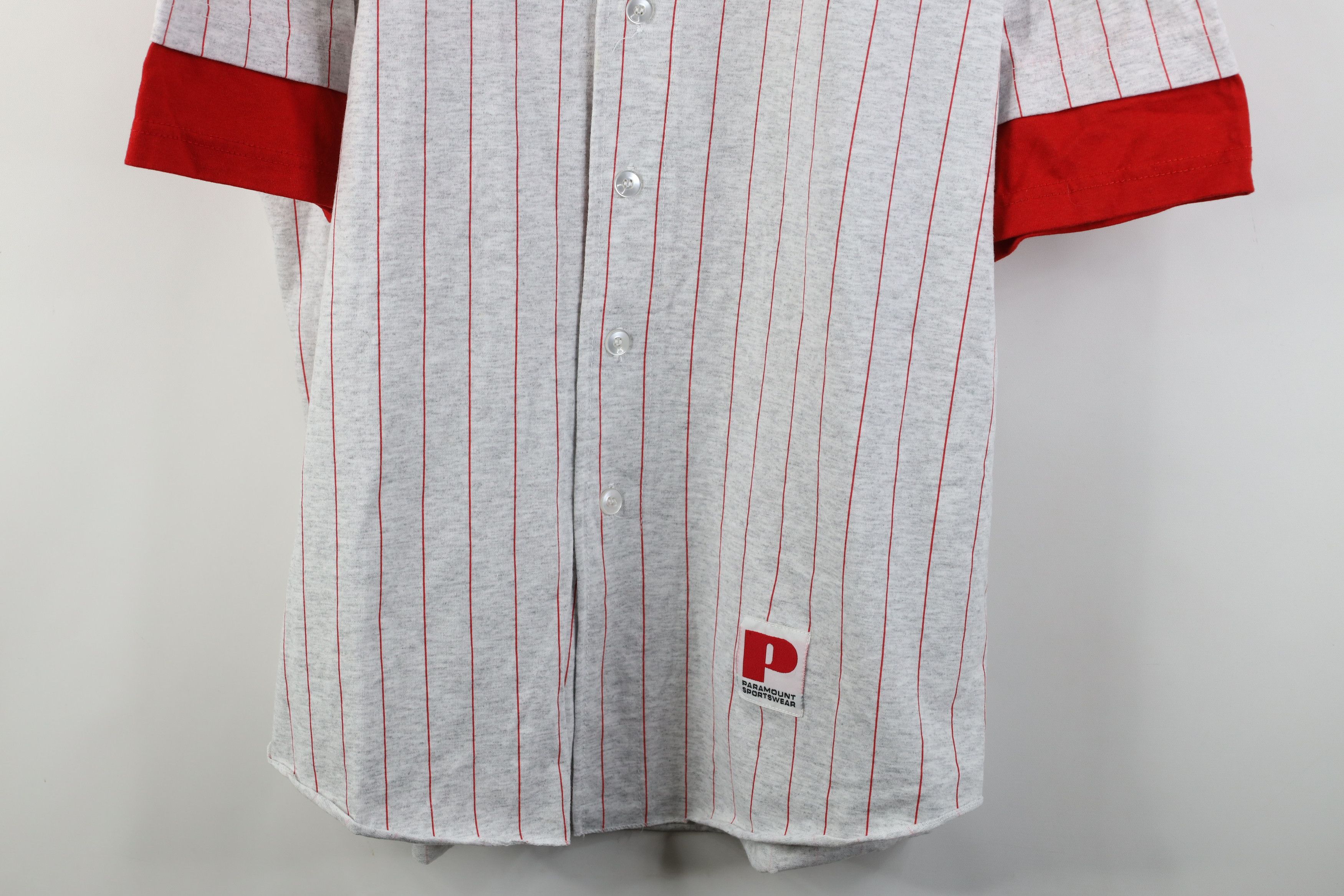 Vintage Vintage 90s Super Fitness Toledo Baseball Jersey Gray USA Size US XXL / EU 58 / 5 - 3 Thumbnail