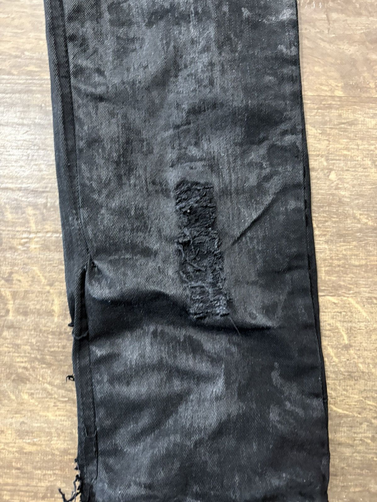 Levi's waxed and distressed levis 511 “slim fit” jeans Size US 32 / EU 48 - 3 Thumbnail