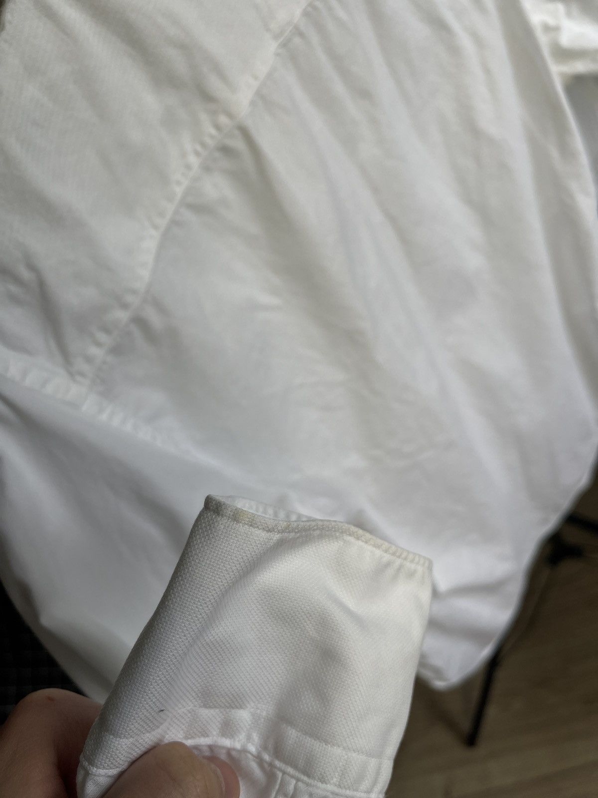 Junya Watanabe Junya Watanabe Comme des Garcons MAN White Oxford Shirt Size US L / EU 52-54 / 3 - 9 Thumbnail