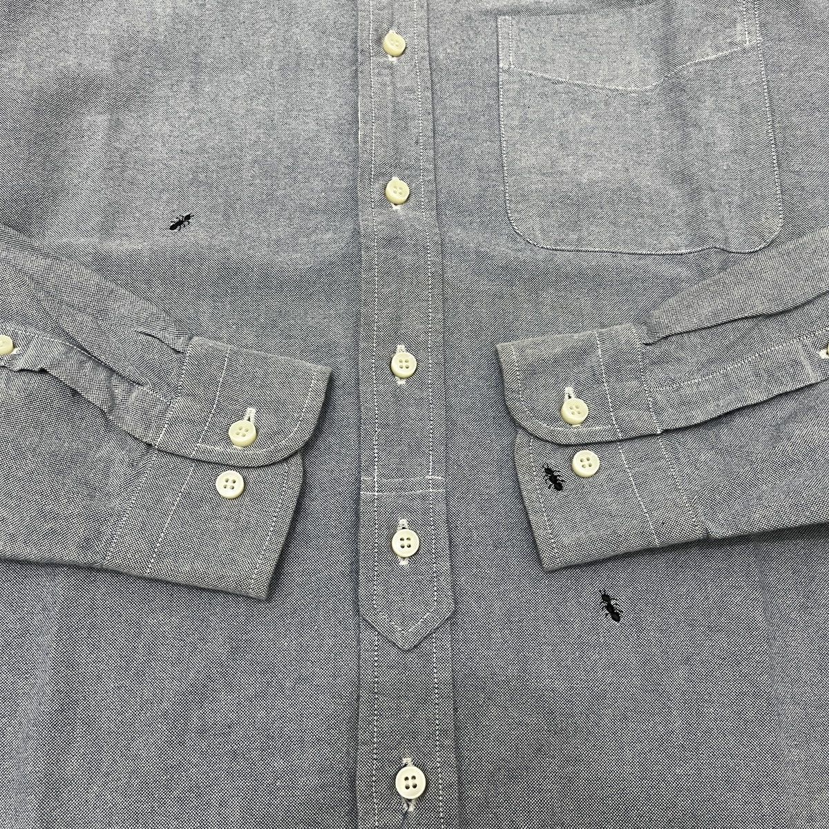 Issey Miyake Tsumori Chisato Selvedge Shirt with a Ant Embroidery Size US M / EU 48-50 / 2 - 5 Thumbnail