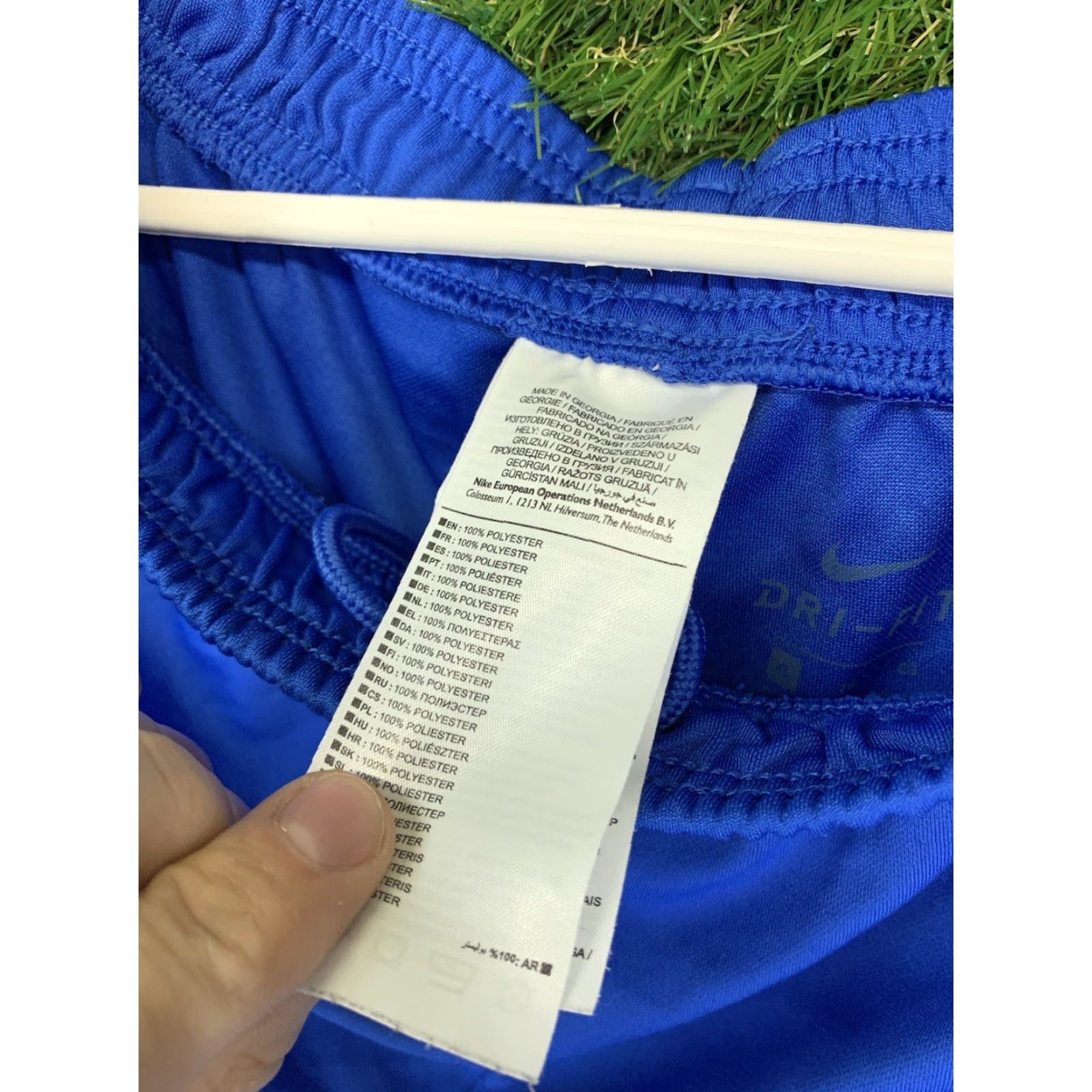 Nike NIKE Dri-FIT Mens Football Shorts XL Blue Short Training Soccer Shorts Size US 36 / EU 52 - 7 Thumbnail