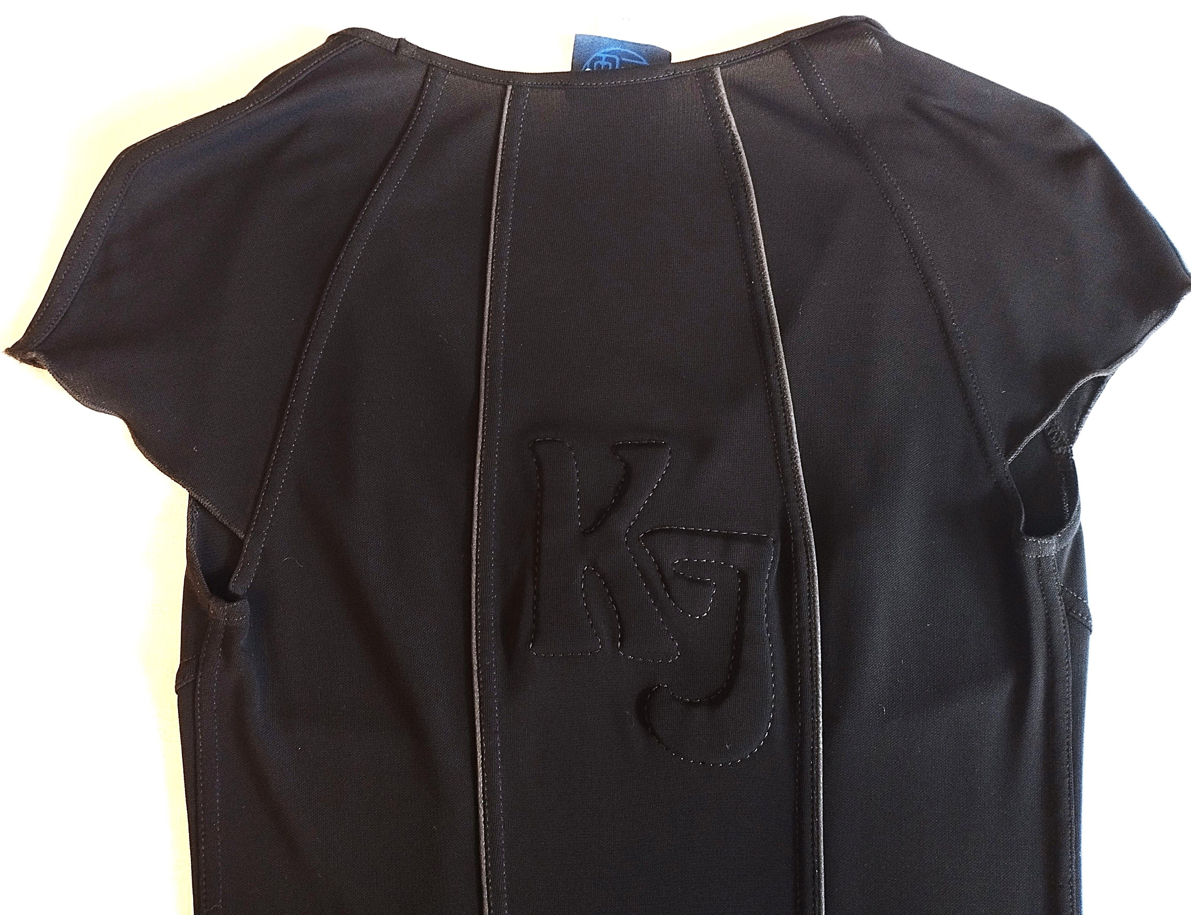 Kenzo Kenzo Robe Soirée Souple Sigle Dos Relief TS Size S / US 4 / IT 40 - 7 Thumbnail