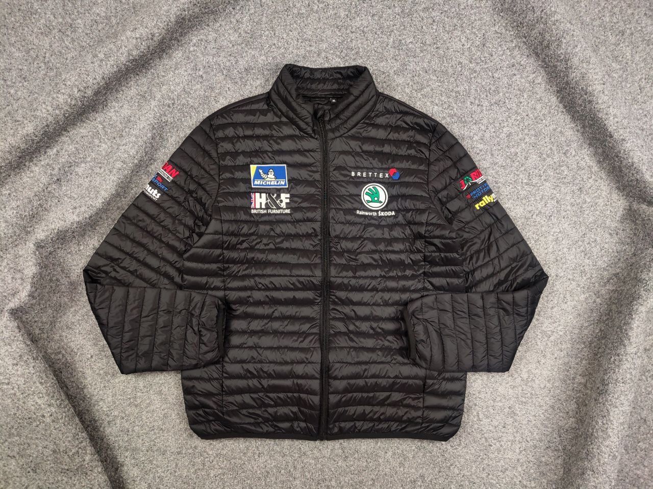 Other Skoda x Brettex Racing Logo Style Casual Quilted Jacket Size US XL / EU 56 / 4 - 2 Thumbnail