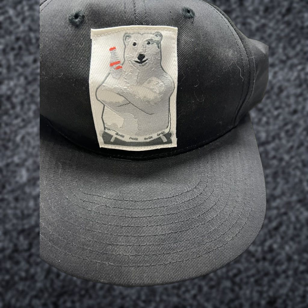 Vintage VINTAGE Coca-Cola Snapback Hat Cap USA Red Black Adjustable Men Mens Hat Cap Coca-Cola Bear KC Vintage Size ONE SIZE - 1 Thumbnail