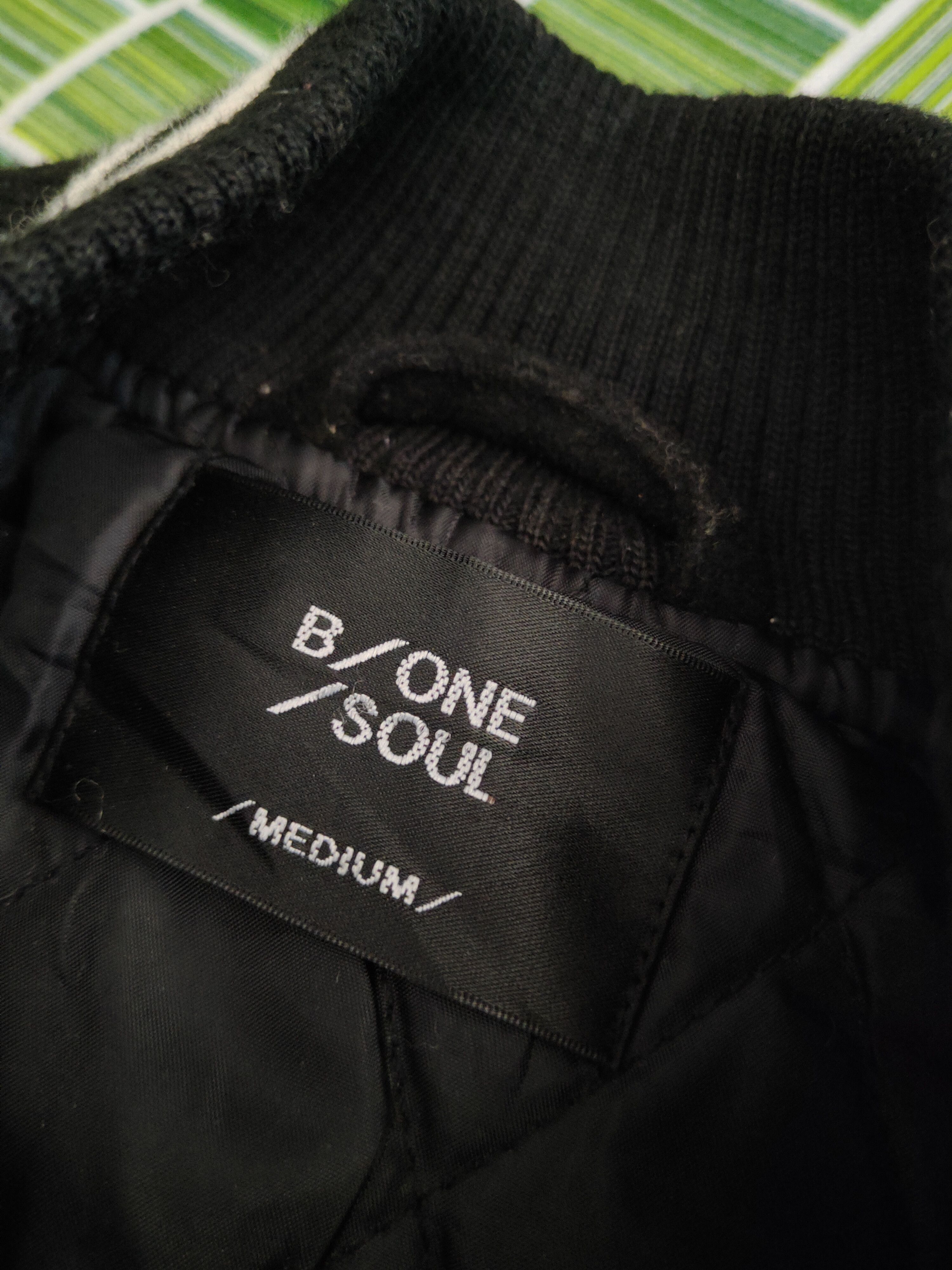Japanese Brand DL B/one/soul duck Black Varsity Jackets #S2882 Size US M / EU 48-50 / 2 - 14 Thumbnail